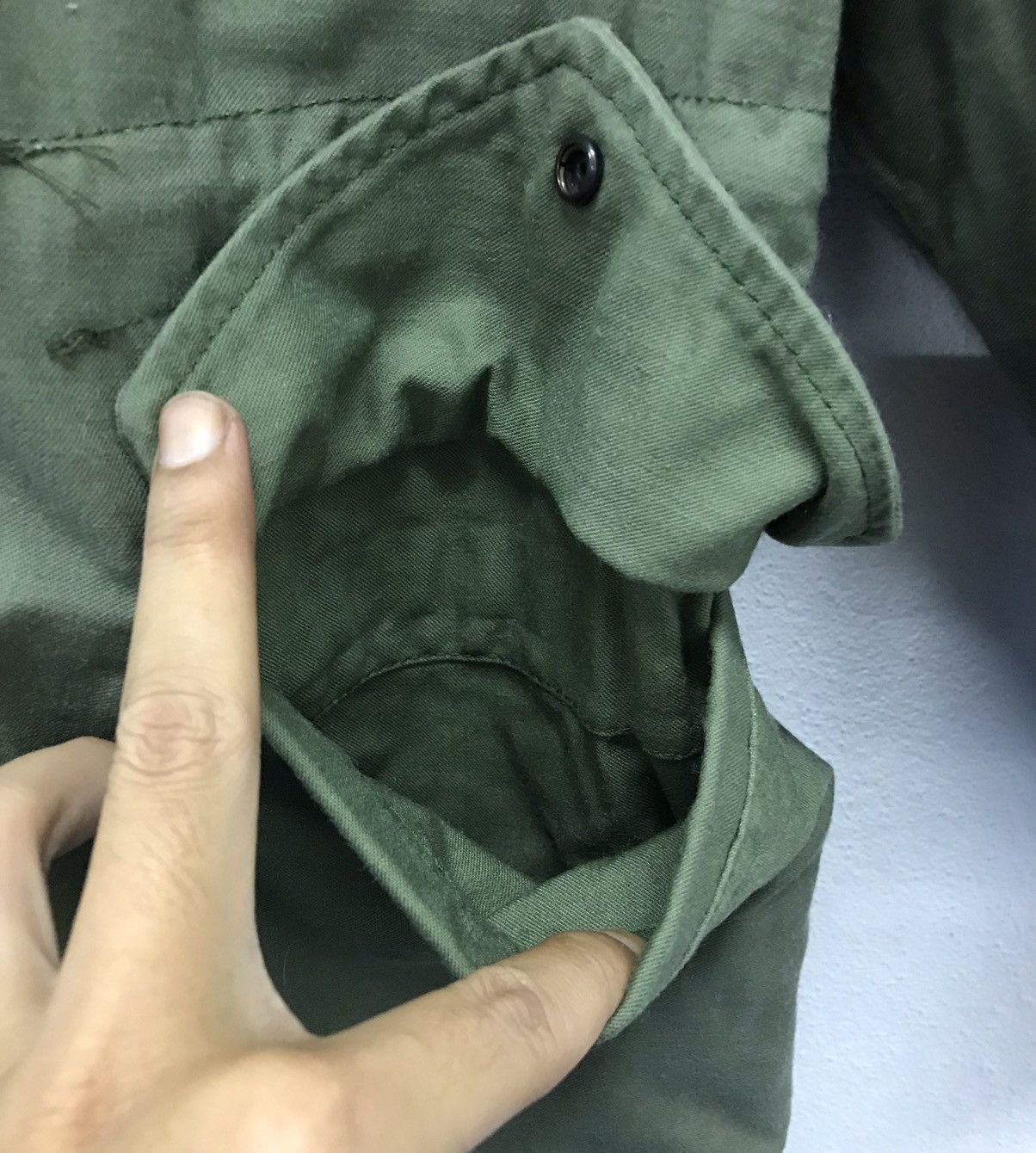 Alpha Industries × Vintage Vintage Alpha Industries Made In Usa Jacket Size US S / EU 44-46 / 1 - 9 Thumbnail