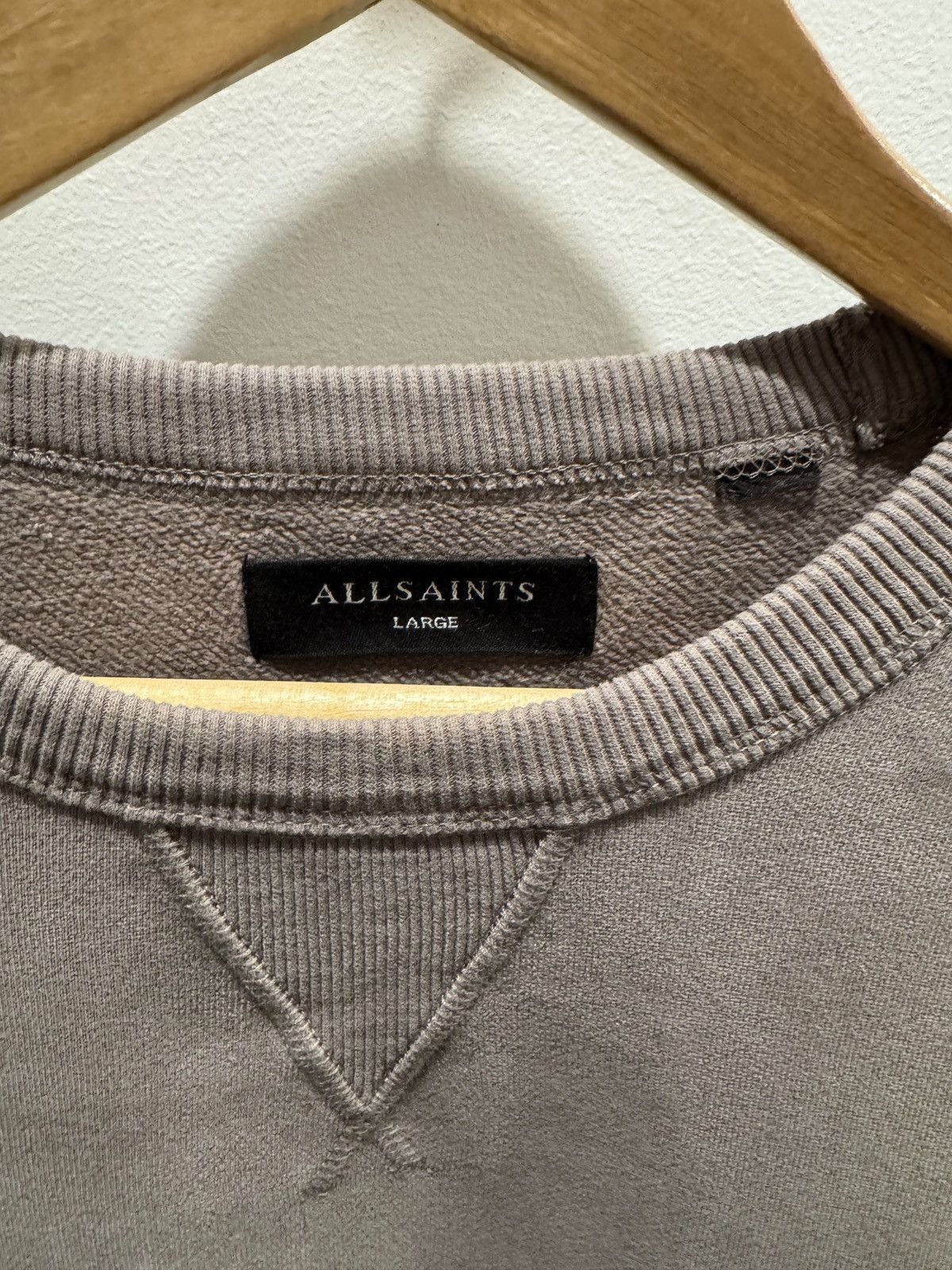 Allsaints AllSaints sweatshirt dark gray Size US L / EU 52-54 / 3 - 3 Thumbnail