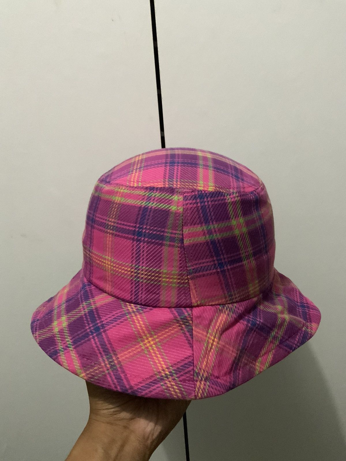 Japanese Brand Florida Keys Plaid Bucket Hat Size ONE SIZE - 5 Thumbnail