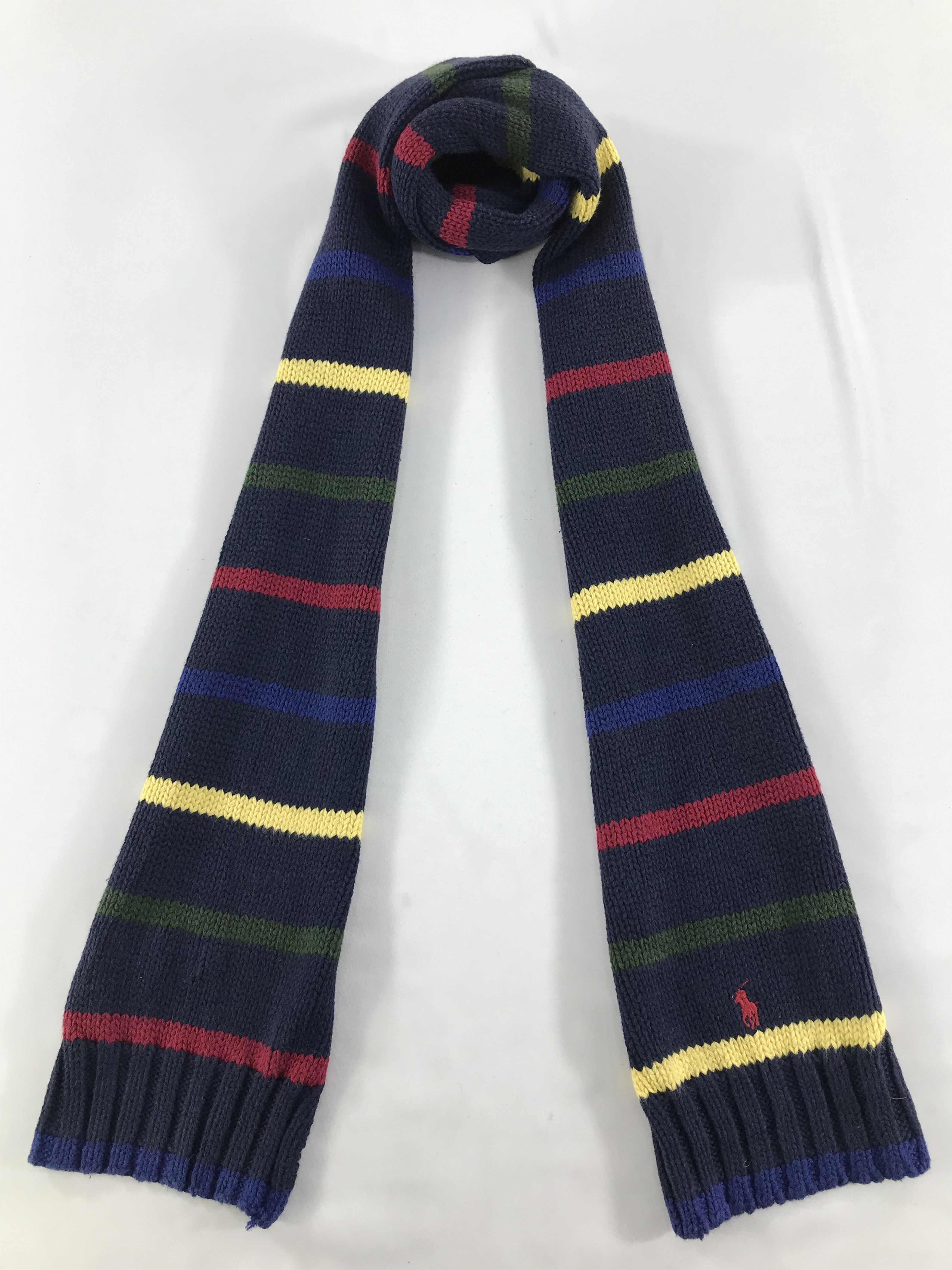 Polo Ralph Lauren Vintage Polo Ralph Lauren Scarf/Muffler/Neckwear MF1267 Size ONE SIZE - 1 Thumbnail