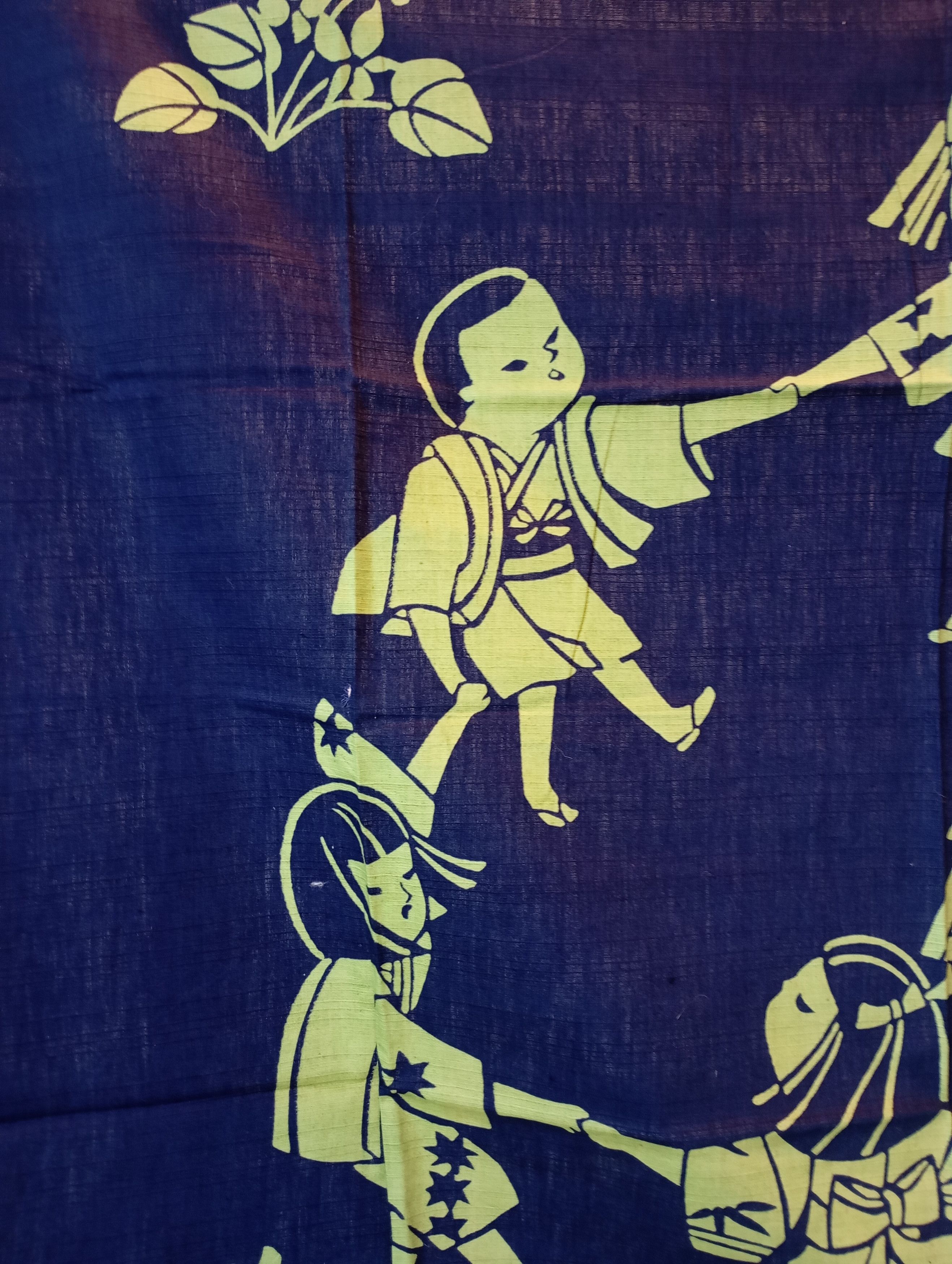 Japanese Brand Japanese Table Cloth Home Wall Decor Japan Cotton Size ONE SIZE - 3 Thumbnail