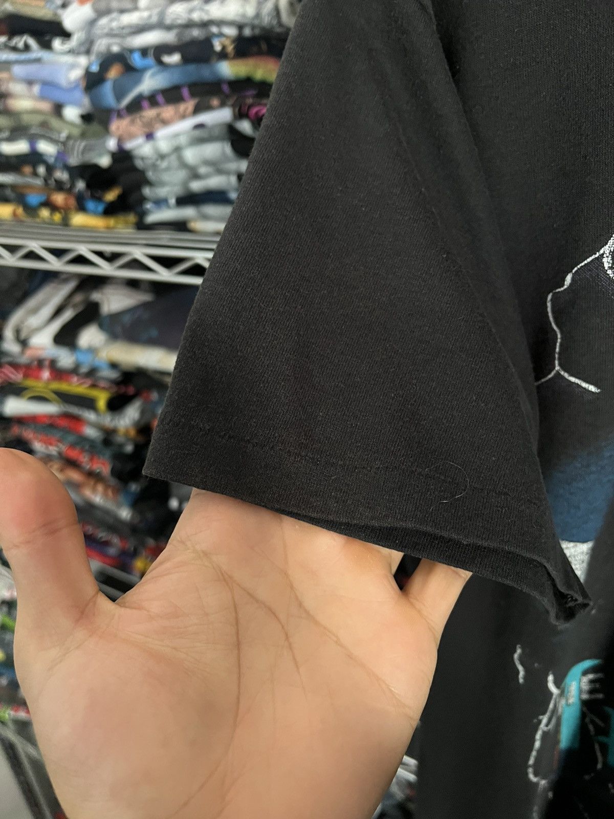 Vintage 90s American Thunder Legend Lives Lightning Eagle Tee Size US L / EU 52-54 / 3 - 5 Thumbnail
