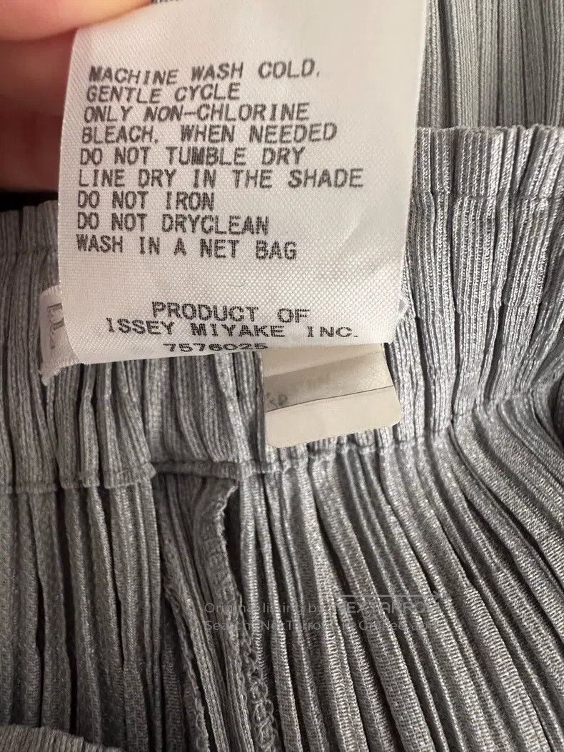 Issey Miyake Issey Miyake size:3 Gray Trousers Size 22" - 4 Thumbnail