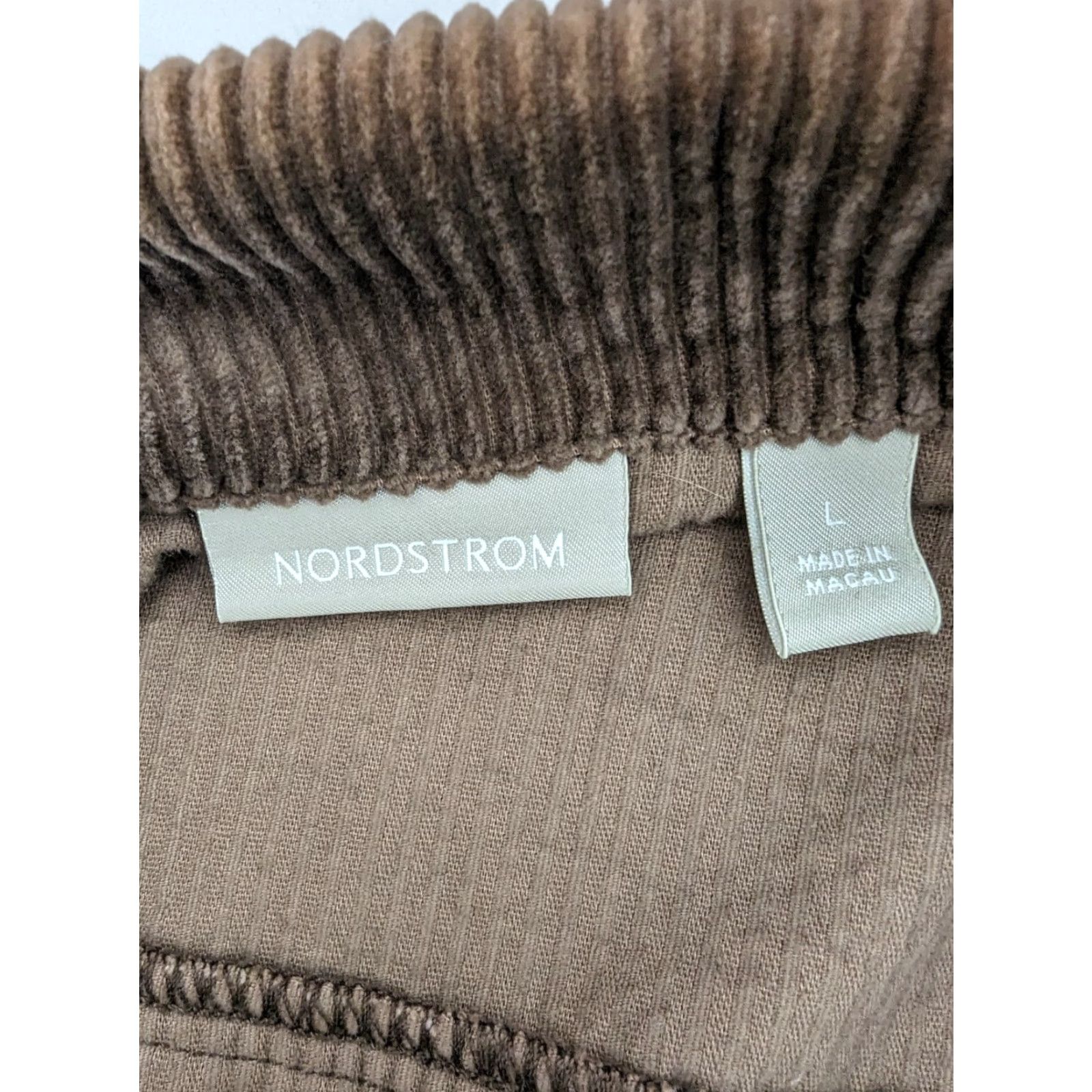 Vintage VINTAGE 90s Corduroy Vest Women's Large Brown Button Up Shirt V2J Vest Bohemian Hippie Pockets Mens Womens Girls Size L / US 10 / IT 46 - 4 Thumbnail