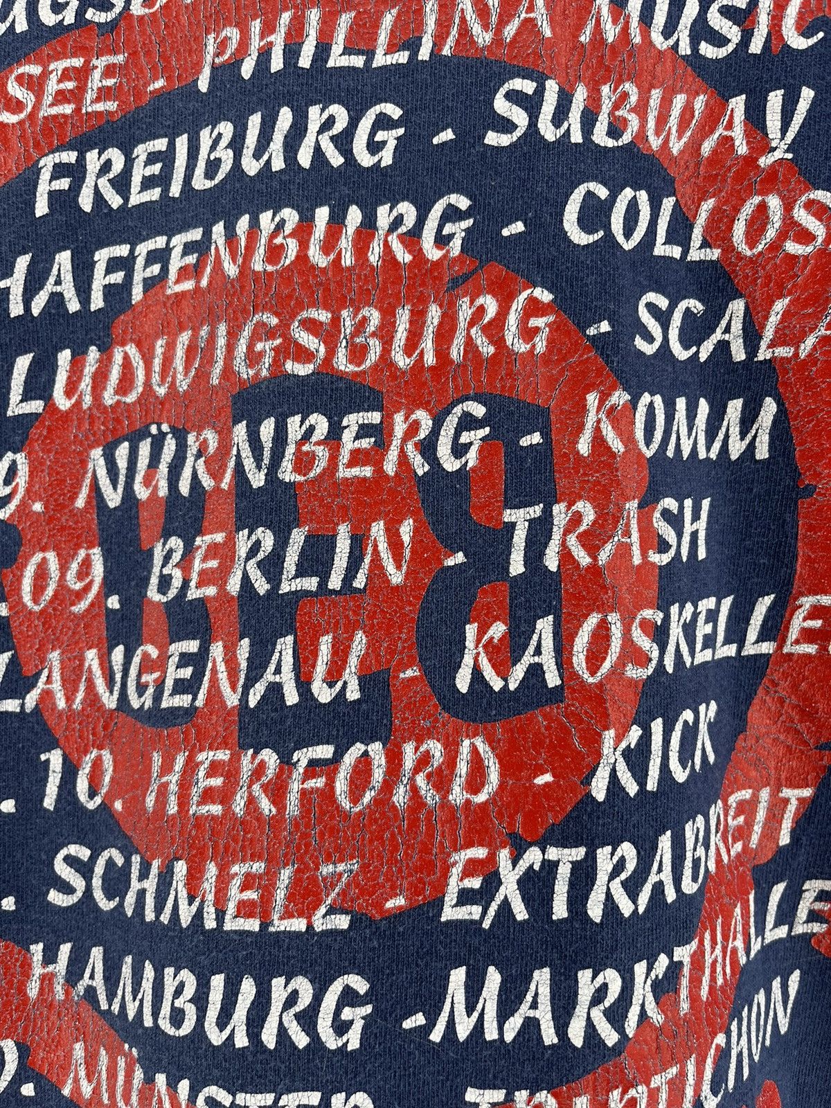 Band Tees 1995 Blackeyed Blonde "masafagga" Tour 90s Rap Tee Shirt Size US XL / EU 56 / 4 - 13 Thumbnail