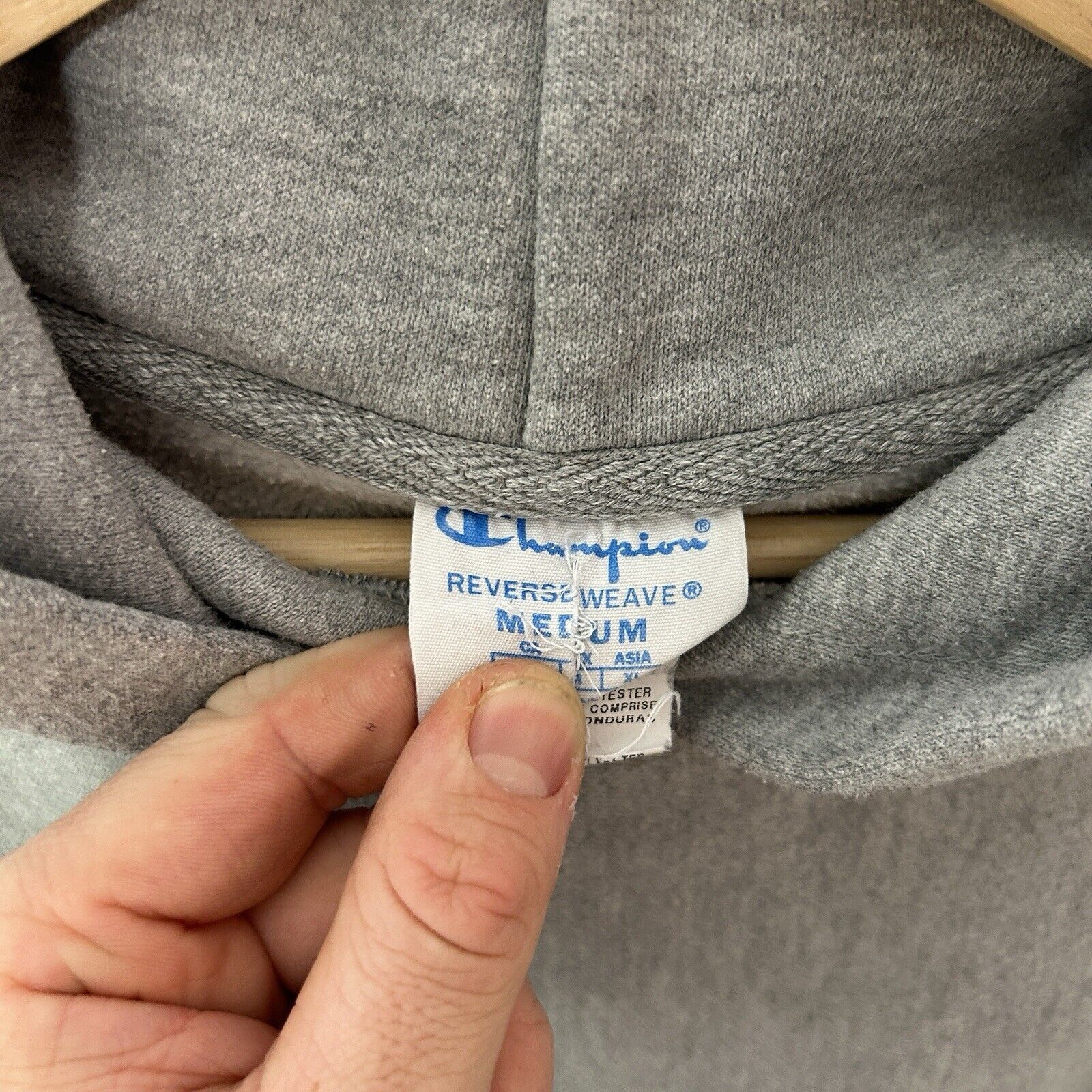 Champion Champion Reverse Weave Pullover Hoodie “Heather Grey” 2024 Size US M / EU 48-50 / 2 - 3 Thumbnail