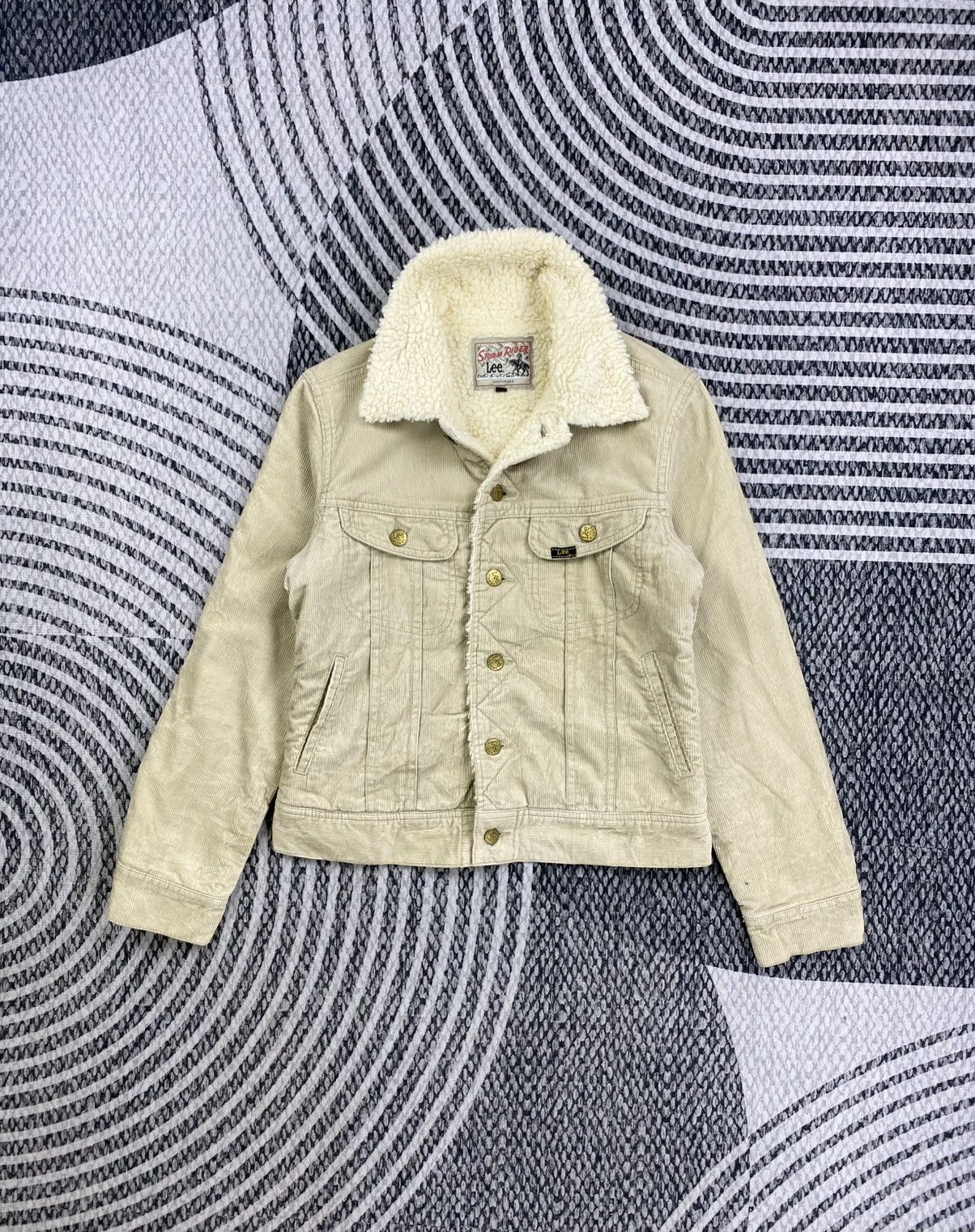 Lee Vintage Lee Storm Rider Corduroy Sherpa Jacket Size US S / EU 44-46 / 1 - 6 Thumbnail