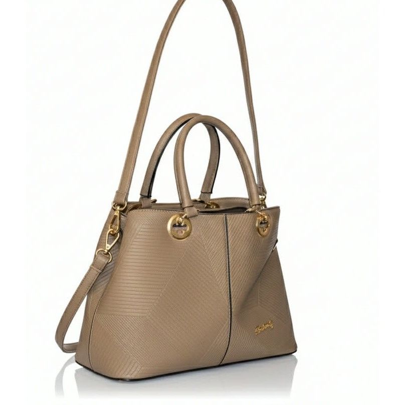 Other Danbaoly Tan Pebbled Crossbody Satchel Handbag Tote Purse Size ONE SIZE - 1 Thumbnail