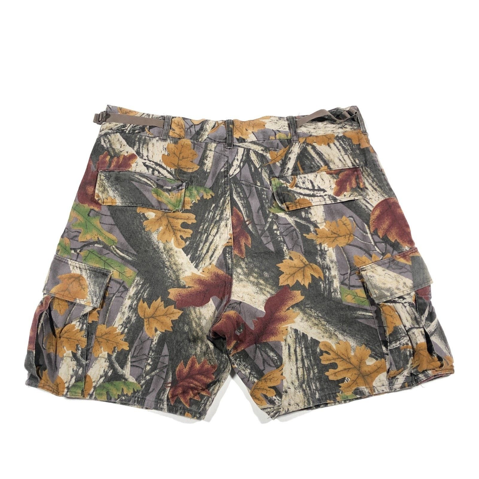 Stussy Vintage 2000s Master Sportsman Camo Cargo Shorts Large Size US 34 / EU 50 - 4 Thumbnail