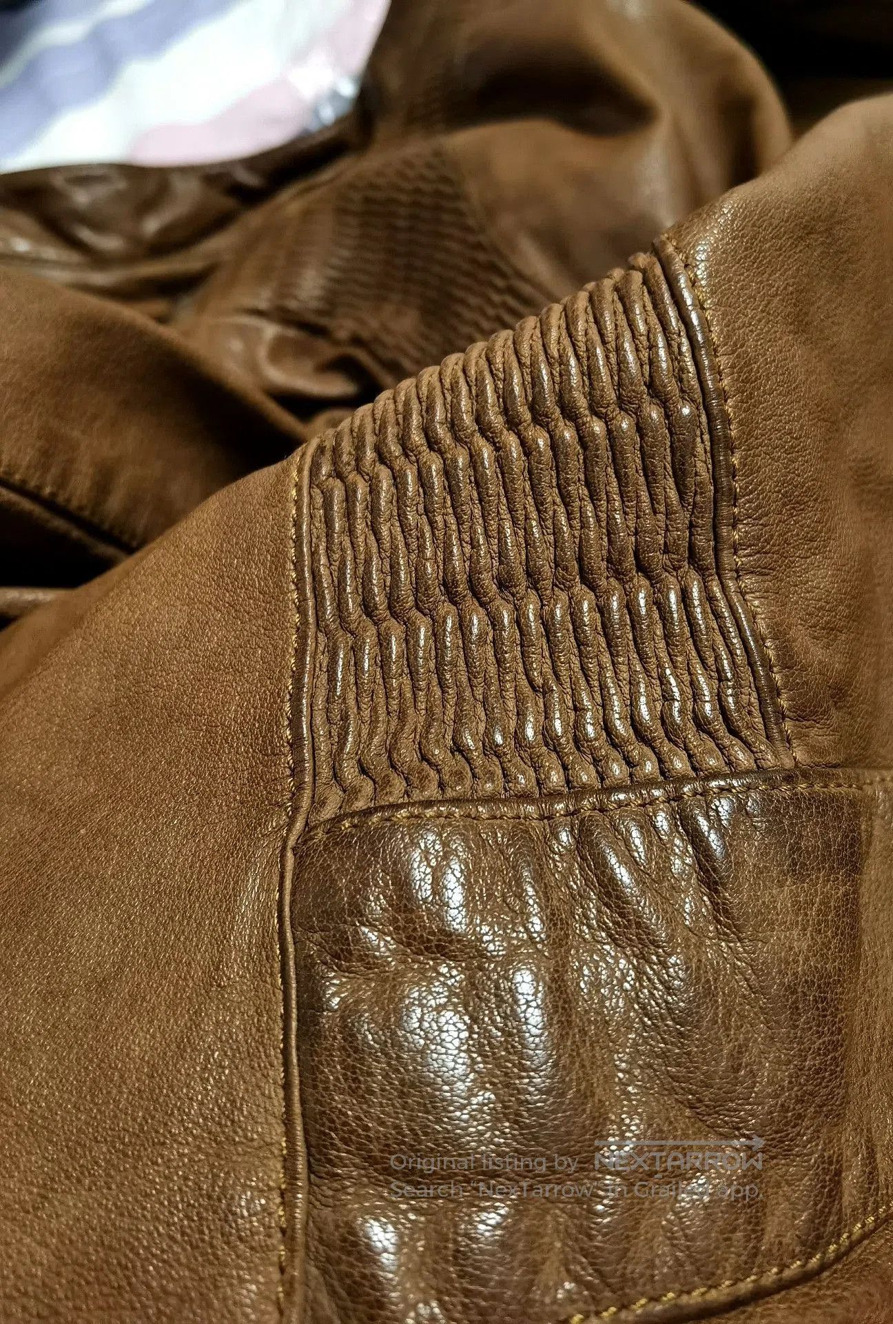 Santacroce Santacroce Italian Cowhide Leather Jacket. Size US M / EU 48-50 / 2 - 6 Thumbnail