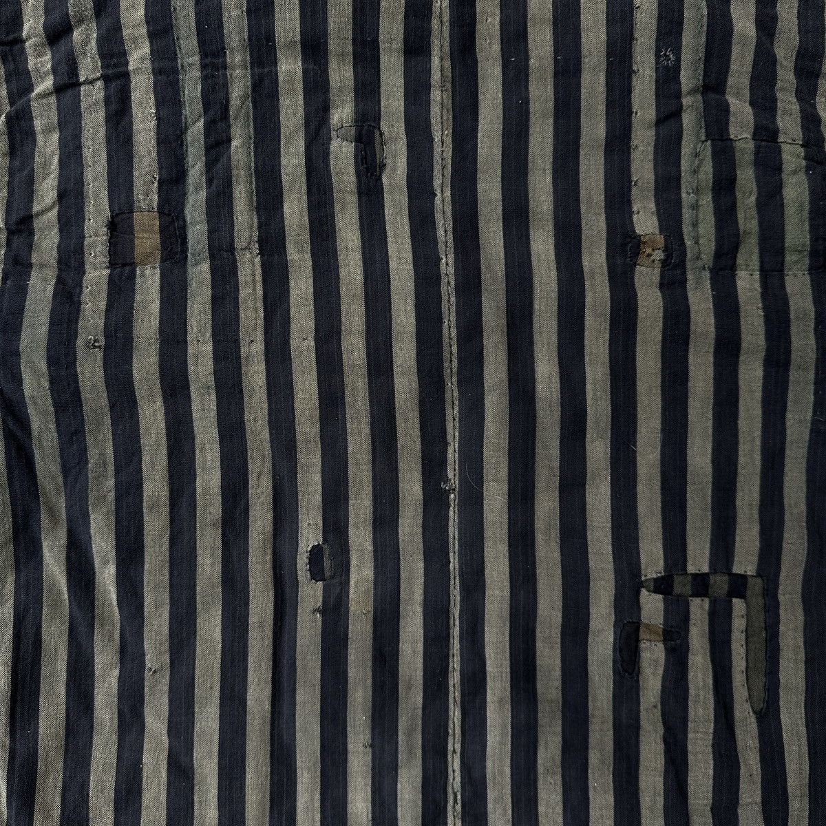 Japanese Brand Shima Boro Kid Noragi Yukata Patchwork Japan antique jacket Size US S / EU 44-46 / 1 - 7 Thumbnail