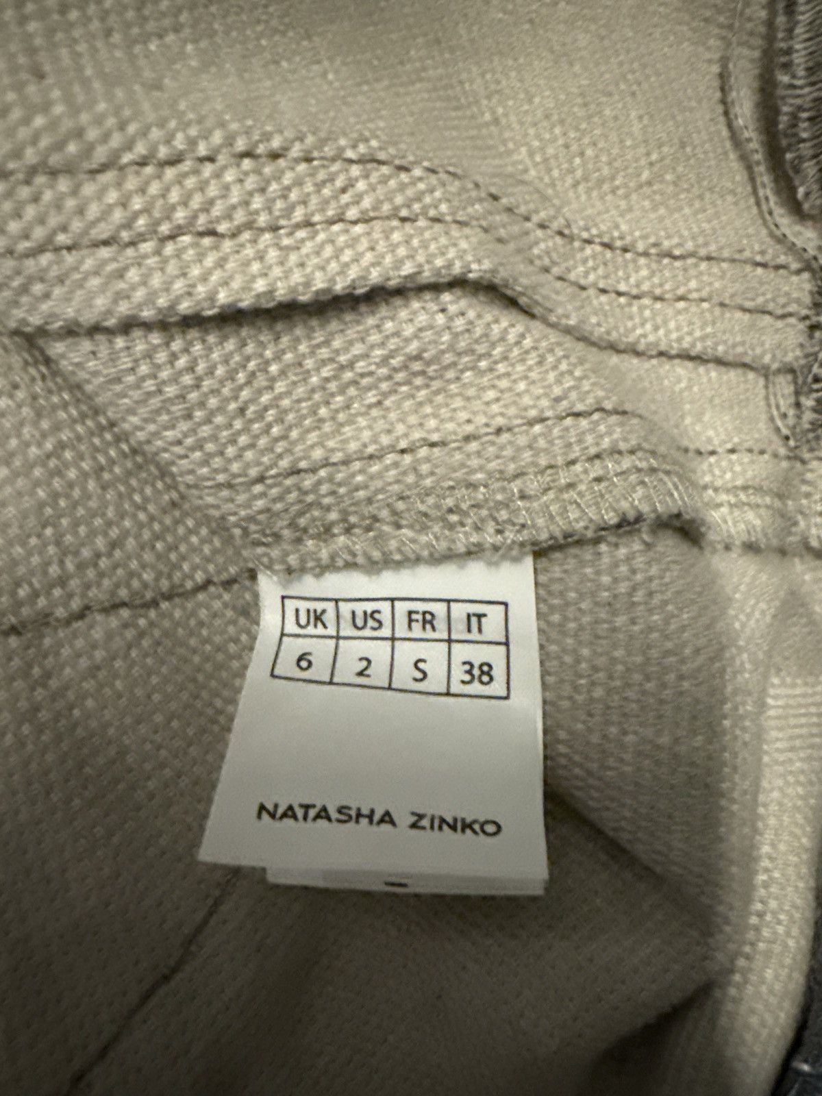 Natasha Zinko Natasha Zinko Mini Skirt Size 26" / US 2 / IT 38 - 4 Thumbnail