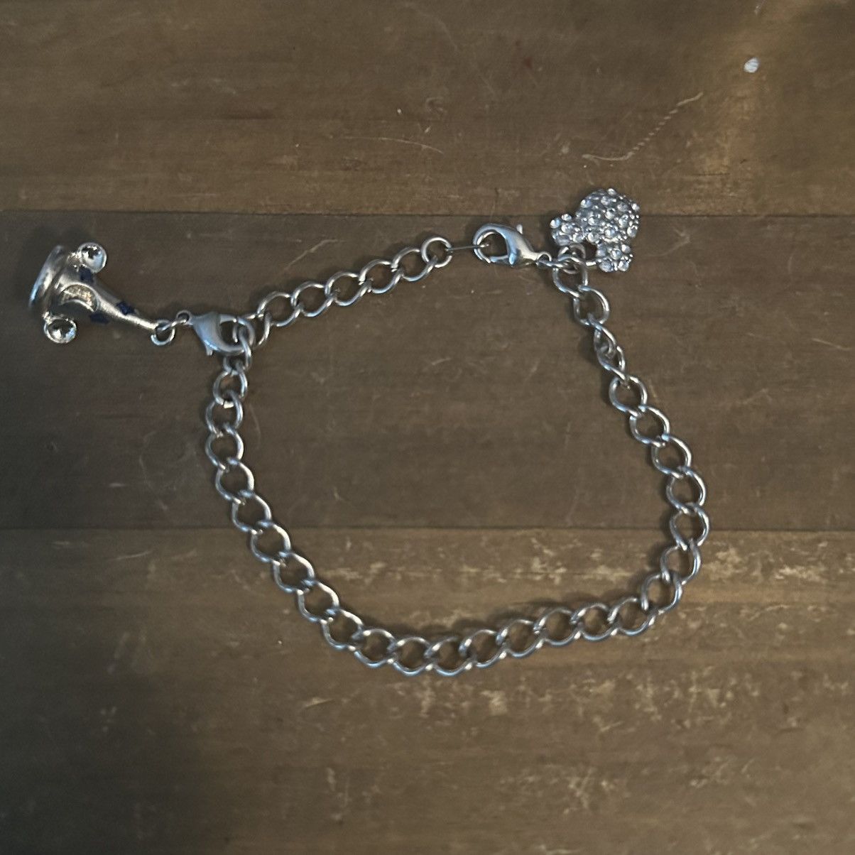 Disney Disney silver tone Sorcerer’s Apprentice charm bracelet Size ONE SIZE - 8 Thumbnail