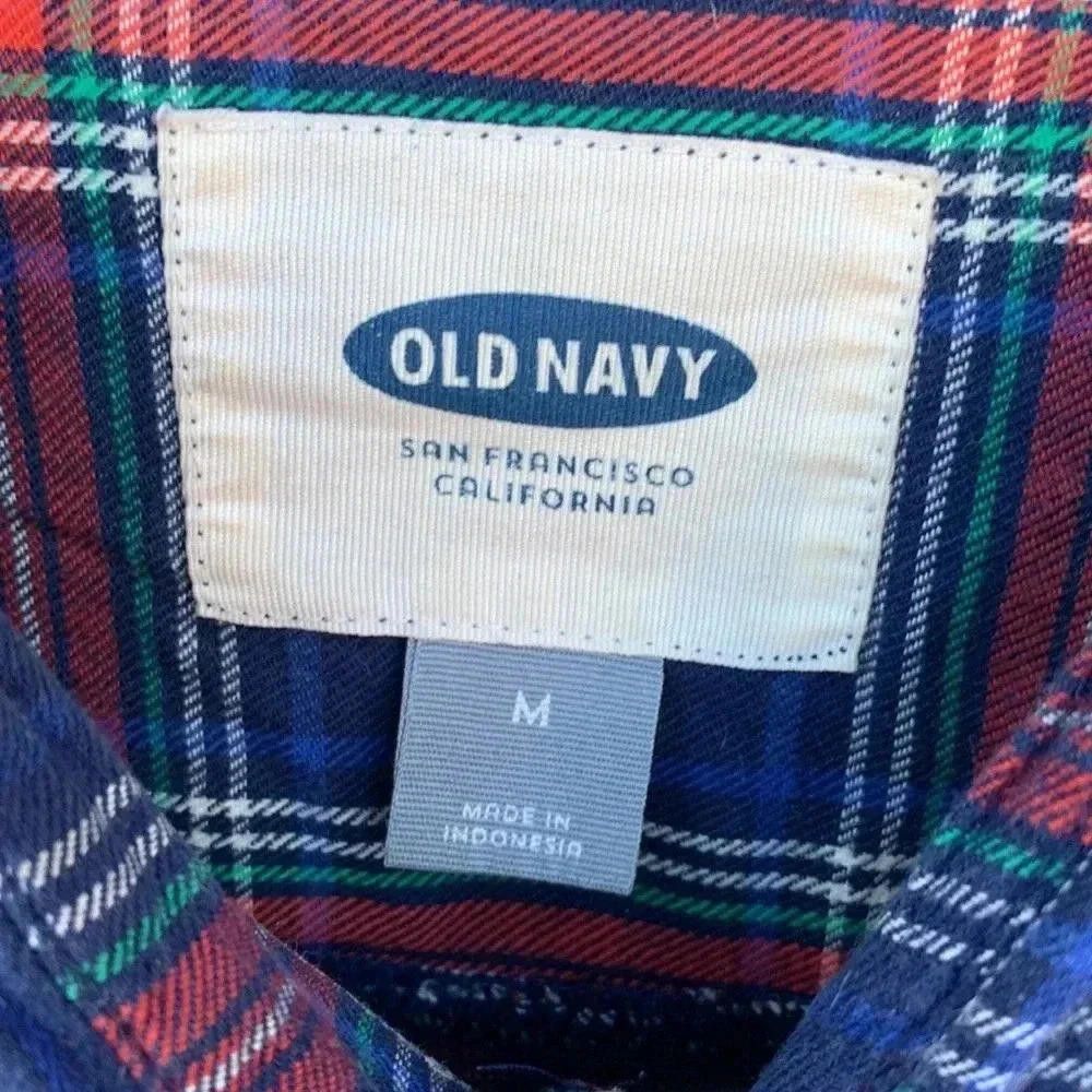 Old Navy Old Navy Men's Plaid Flannel Shirt - Medium Size US M / EU 48-50 / 2 - 3 Thumbnail