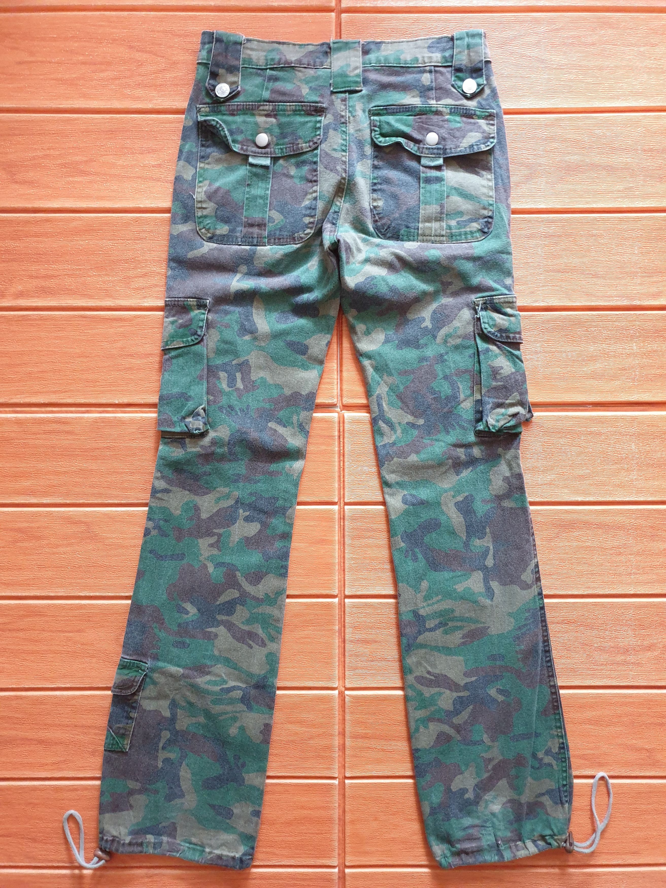 Japanese Brand Diva camouflage drawstring pant Size 29" - 6 Thumbnail