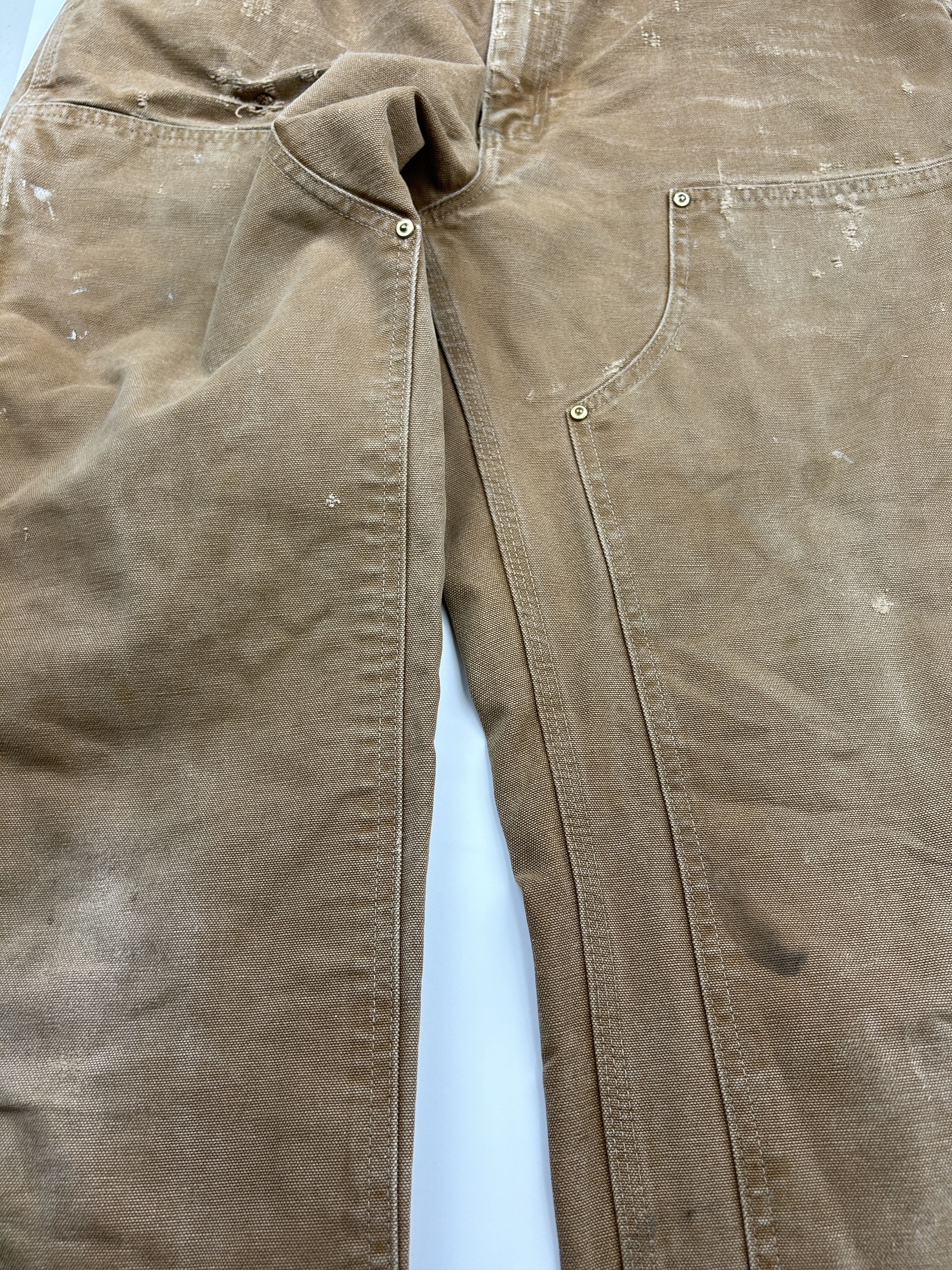 Carhartt Vintage Carhartt Canvas Double Knee Fit Pants Size 34W Size US 34 / EU 50 - 6 Thumbnail
