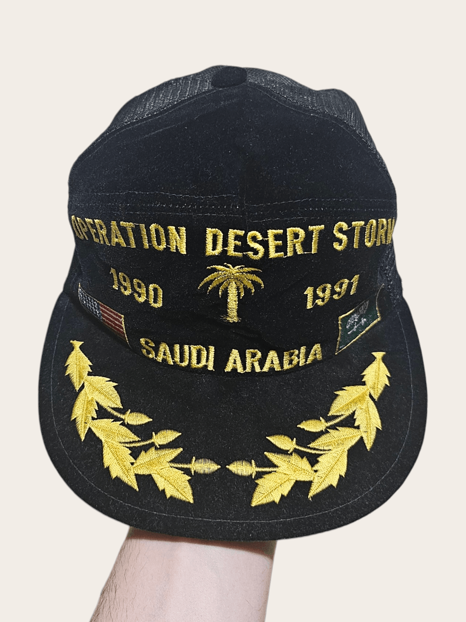 Vintage USA Operation Desert Storm Saudi Arabia 1990-91 Size ONE SIZE - 4 Thumbnail