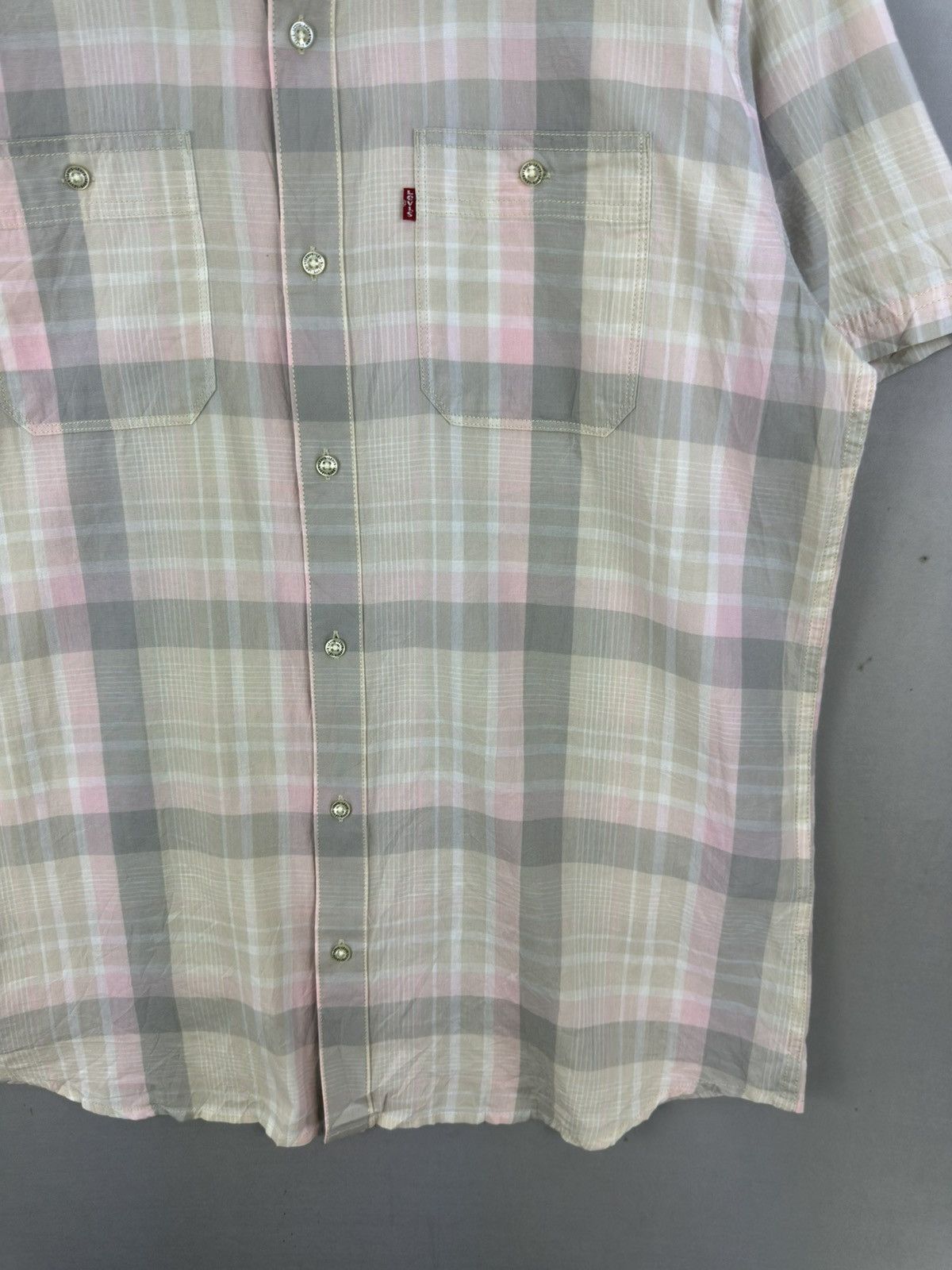Levi's Levi’s Plaid Check Worker Shirt Size US XL / EU 56 / 4 - 3 Thumbnail