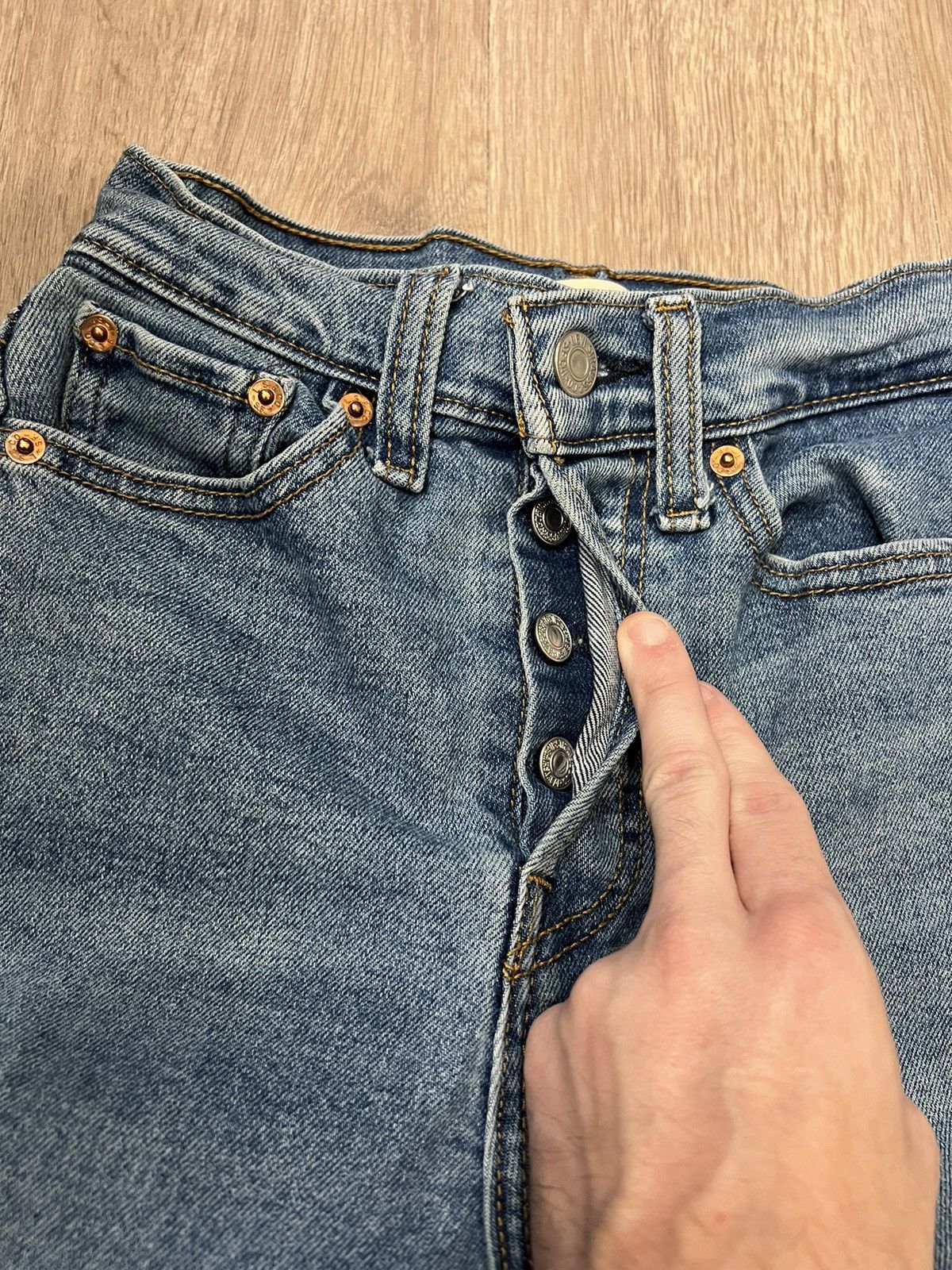 Levi's Levi’s Straight Wedgie Skinny Jeans Size 24" / US 00 / IT 34 - 4 Thumbnail