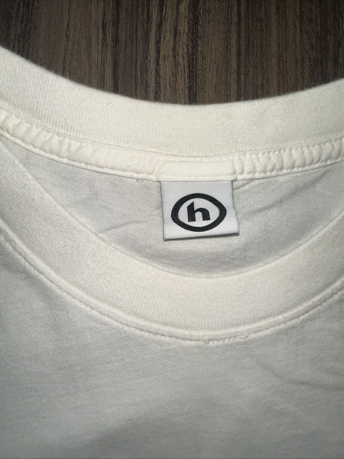 HIDDEN Hidden NY Wavy 3D Block Tee - Cream XL - Made in USA - Rare Size US XL / EU 56 / 4 - 3 Thumbnail