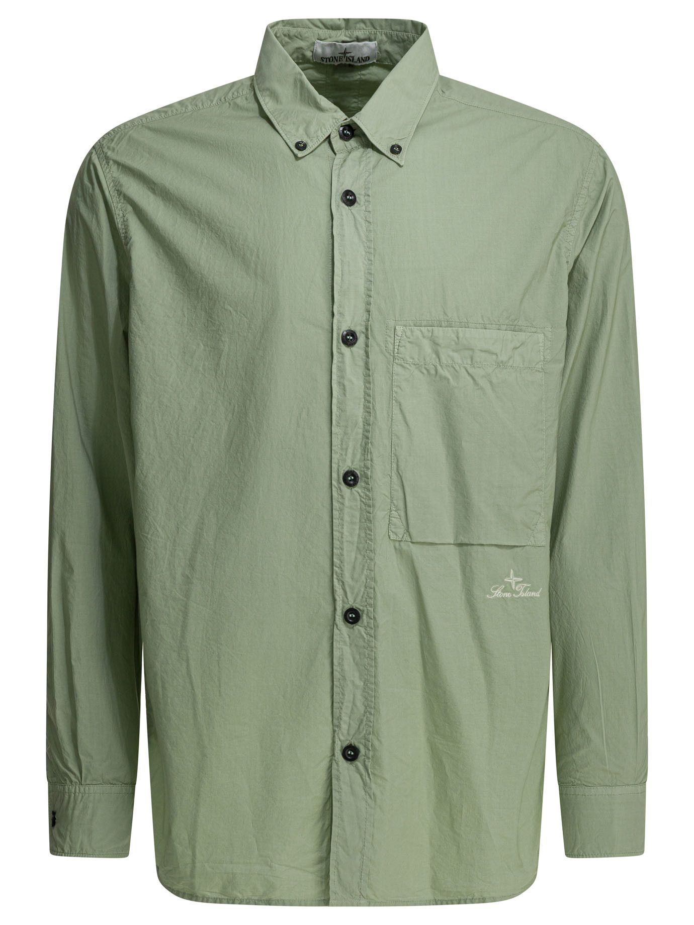 Stone Island Stone Island Casual Shirt With Logo tag size M Men - USA Duties Paid Size US M / EU 48-50 / 2 - 1 Thumbnail