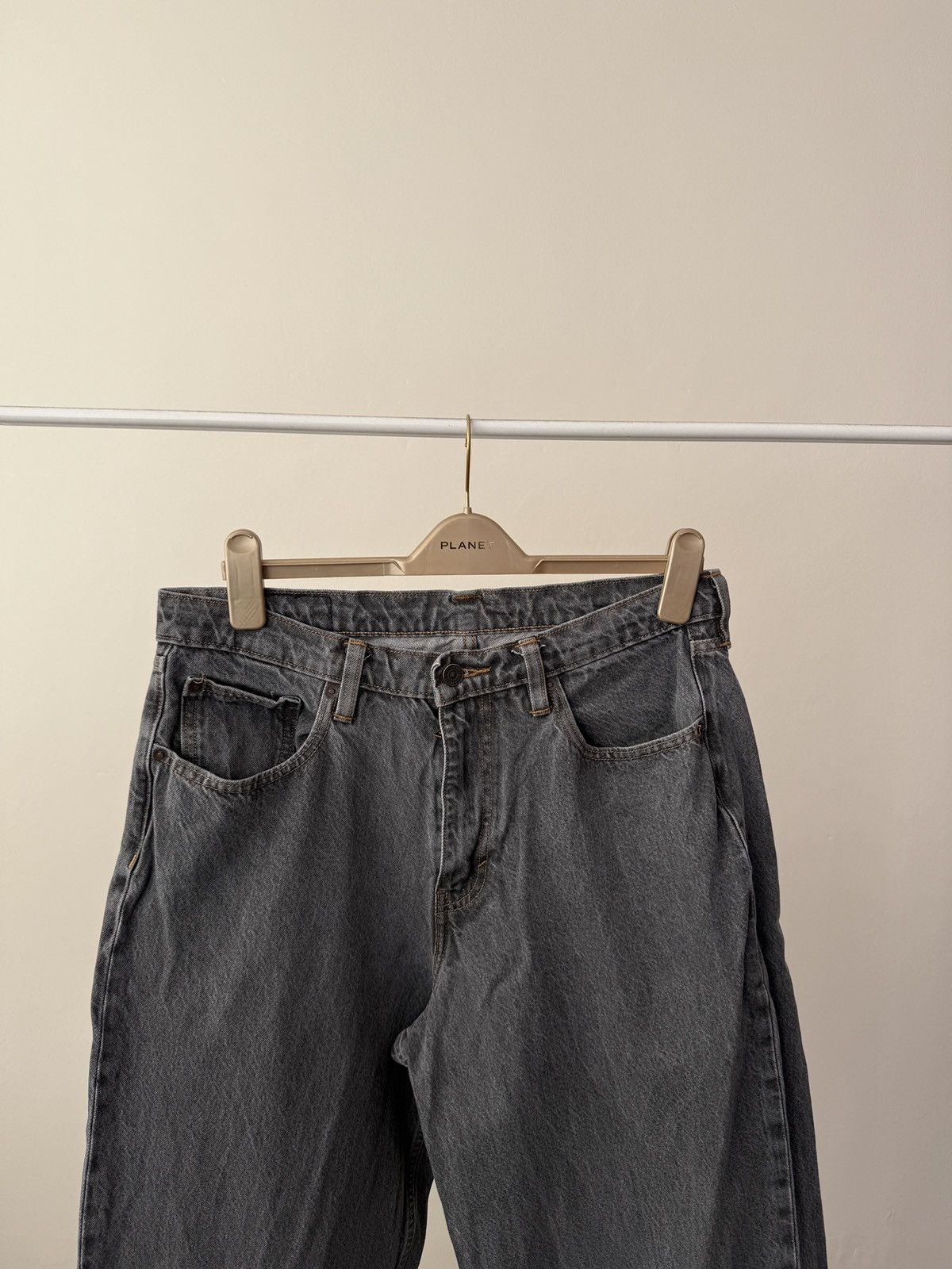 Levi's Vintage Levi’s Baggy Grey Denim Jeans W32 L32 Vintage Style Size US 32 / EU 48 - 3 Thumbnail