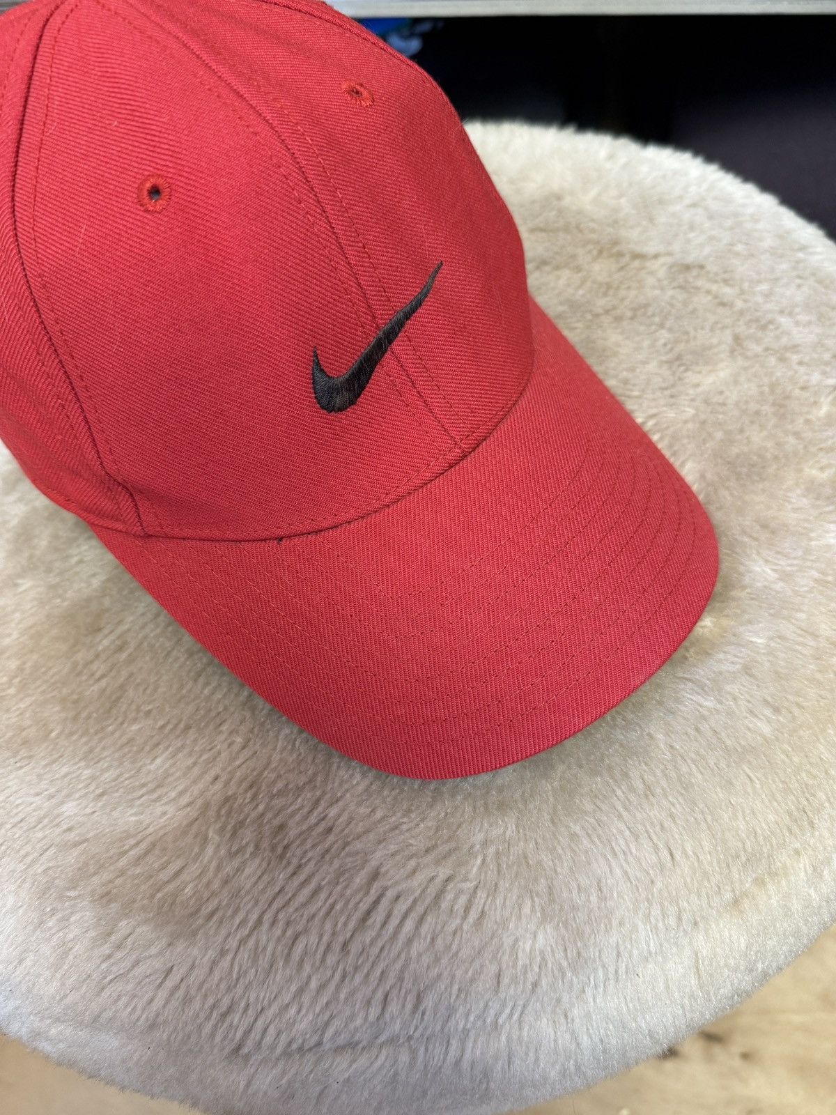 Nike Vintage Nike Center Swoosh Cap Size ONE SIZE - 4 Thumbnail