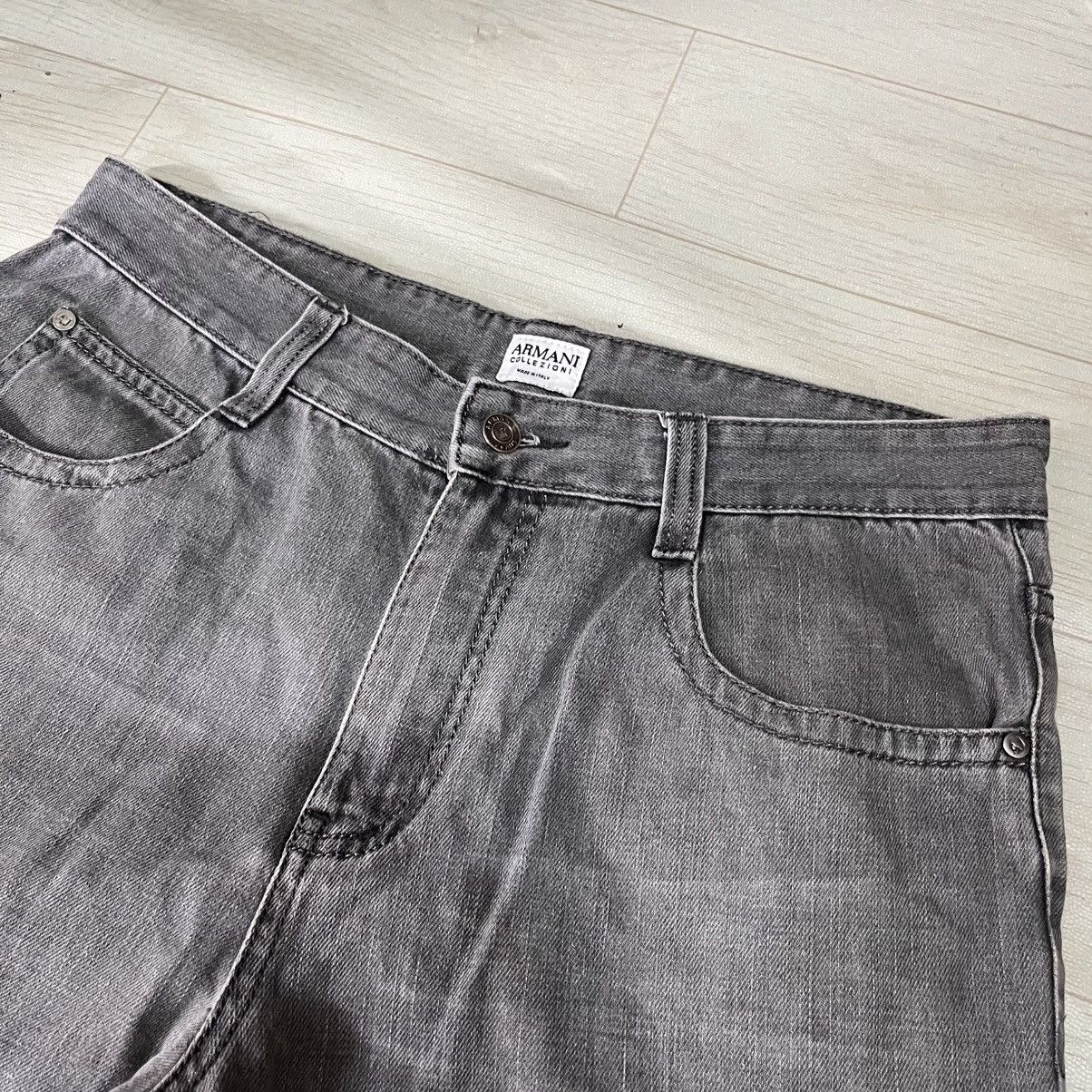 Armani Vintage Armani Jeans embroidery logo Size US 32 / EU 48 - 4 Thumbnail