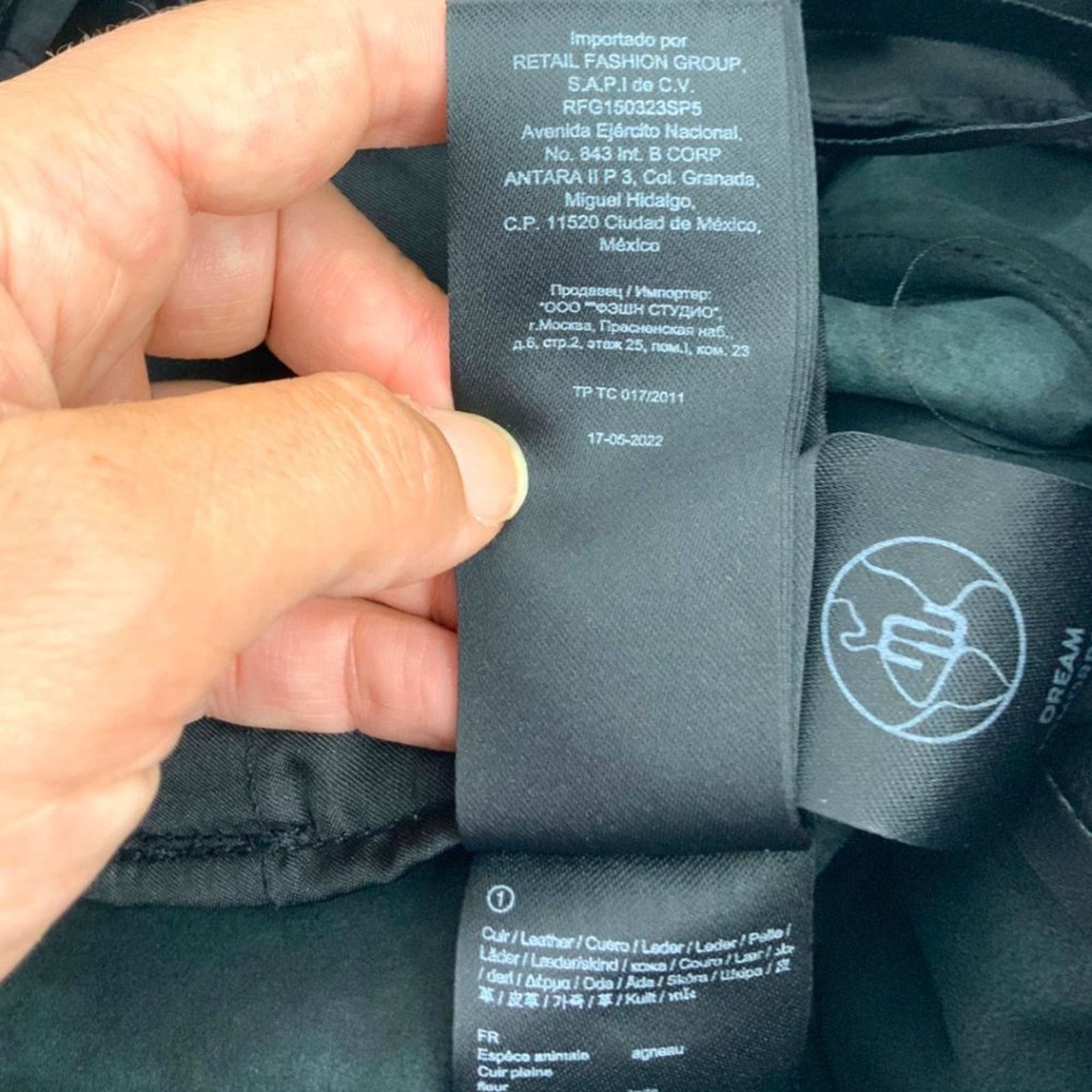 Maje Maje Black Lambskin Leather Trouser Pants 38FR Medium US Size 29" - 9 Thumbnail