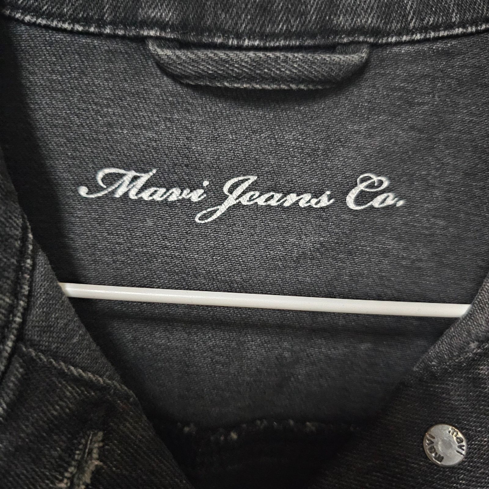 Mavi NWT Mavi Jeans Black Denim Jacket Sample Size Small Size S / US 4 / IT 40 - 3 Thumbnail