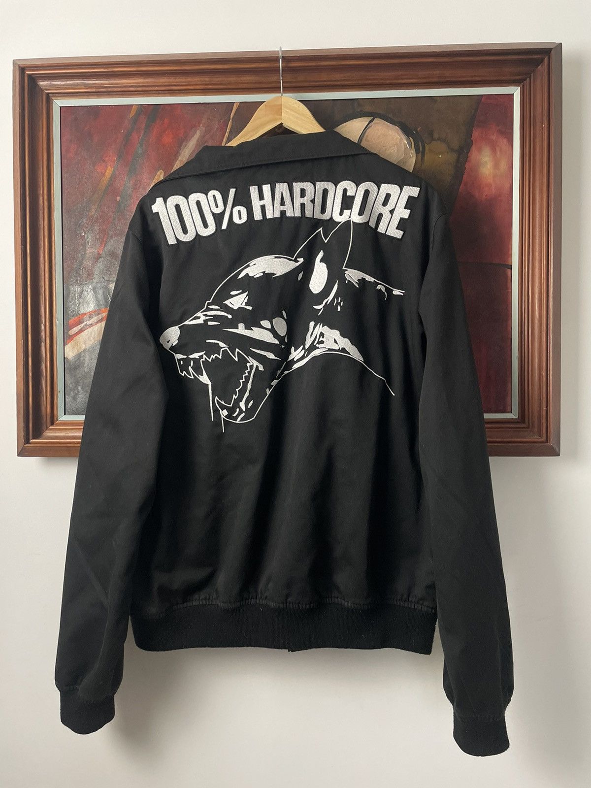 Avant Garde × Streetwear × Vintage Mad Dog Hardcore Vintage Bomber ...