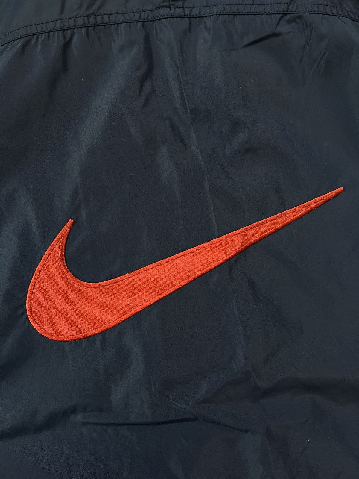 Nike × Vintage 90s Nike Double Swoosh Vintage Y2K Oversized Nylon Jacket Size US XL / EU 56 / 4 - 5 Thumbnail