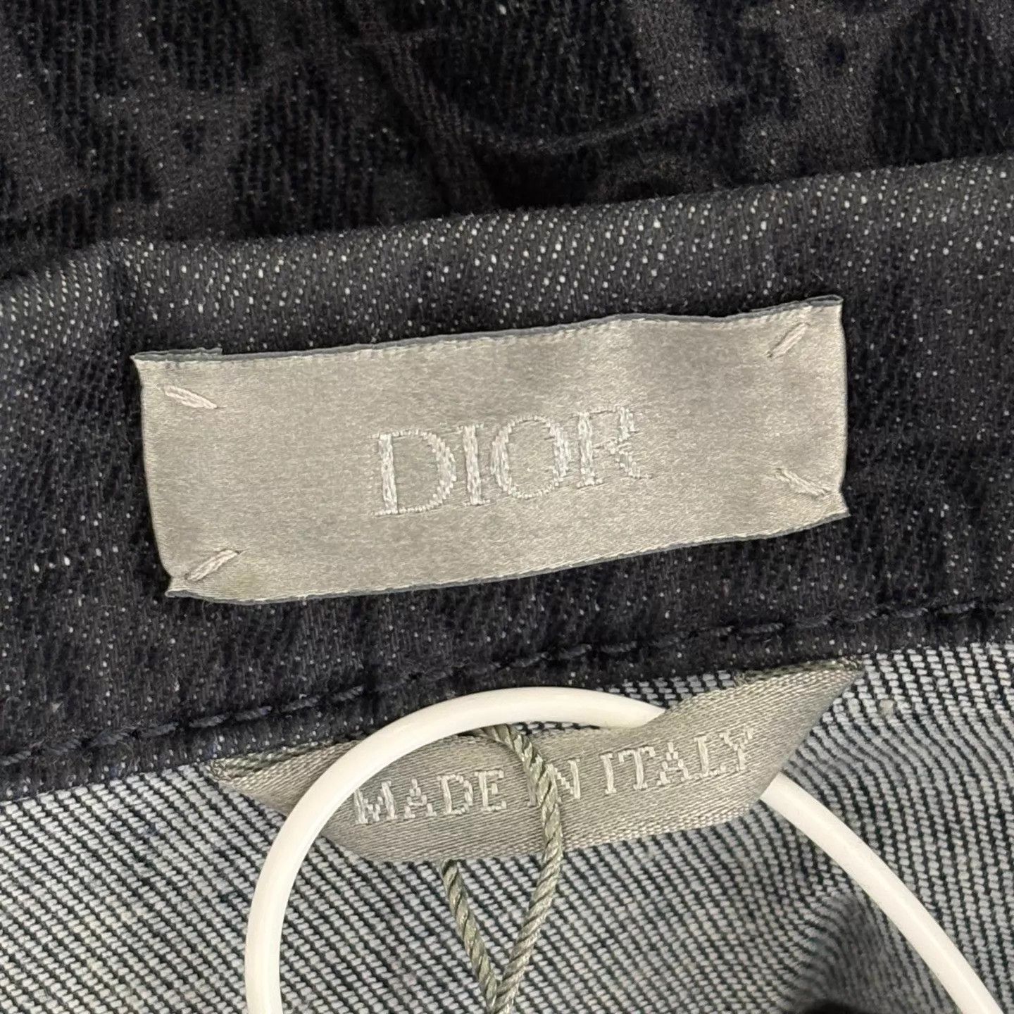 Dior Dior Black Oblique Flocked Allover Print Shirt Jacket Size US M / EU 48-50 / 2 - 3 Thumbnail