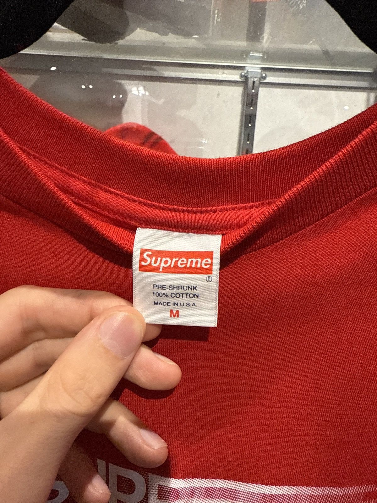 Supreme Supreme Motion Logo T-Shirt Red Size US M / EU 48-50 / 2 - 3 Thumbnail