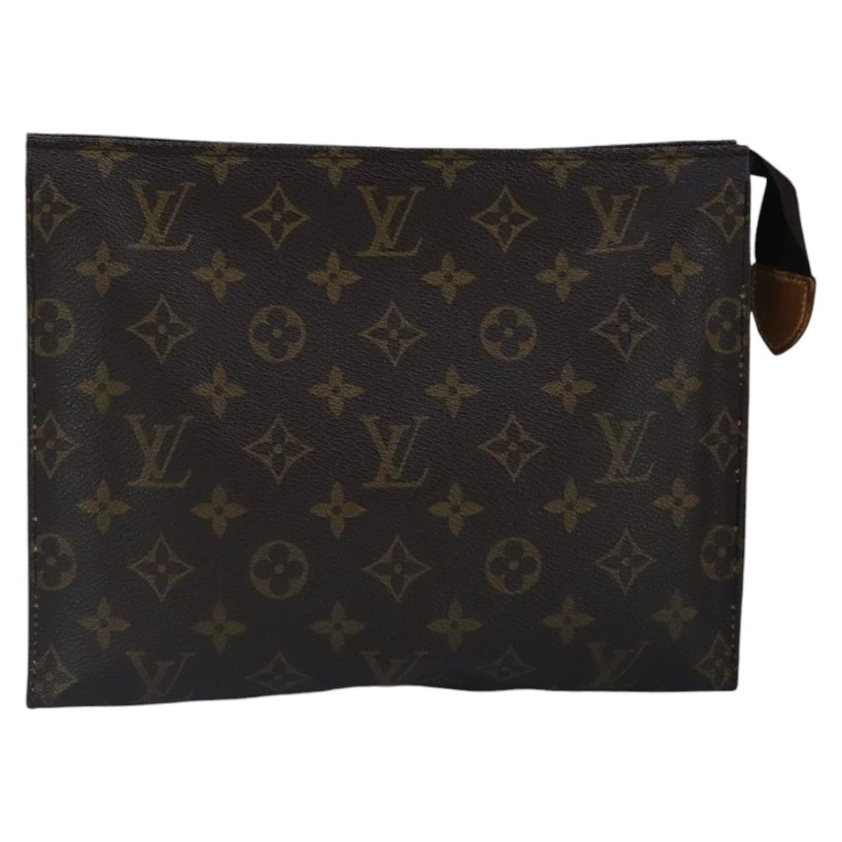 Louis Vuitton Poche Toilette Brown Canvas Wallet (Pre-Owned) Size ONE SIZE - 1 Thumbnail