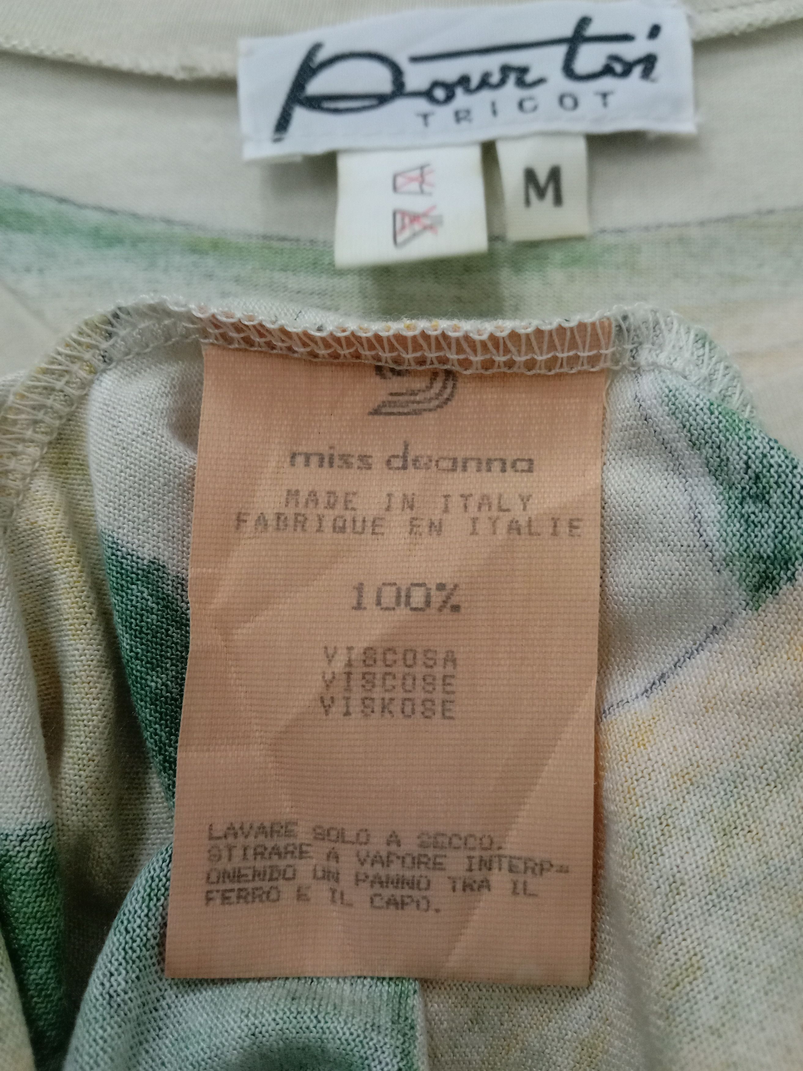 Vintage Vintage Miss Deanna Pour Toi Tricot Tshirt Size US M / EU 48-50 / 2 - 5 Thumbnail
