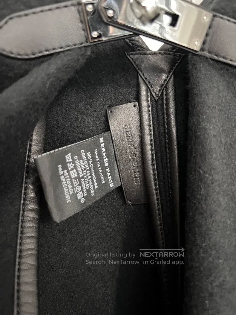 Hermes Hermes size 128*167cm Black Cashmere Cloak Size M / US 6-8 / IT 42-44 - 3 Thumbnail