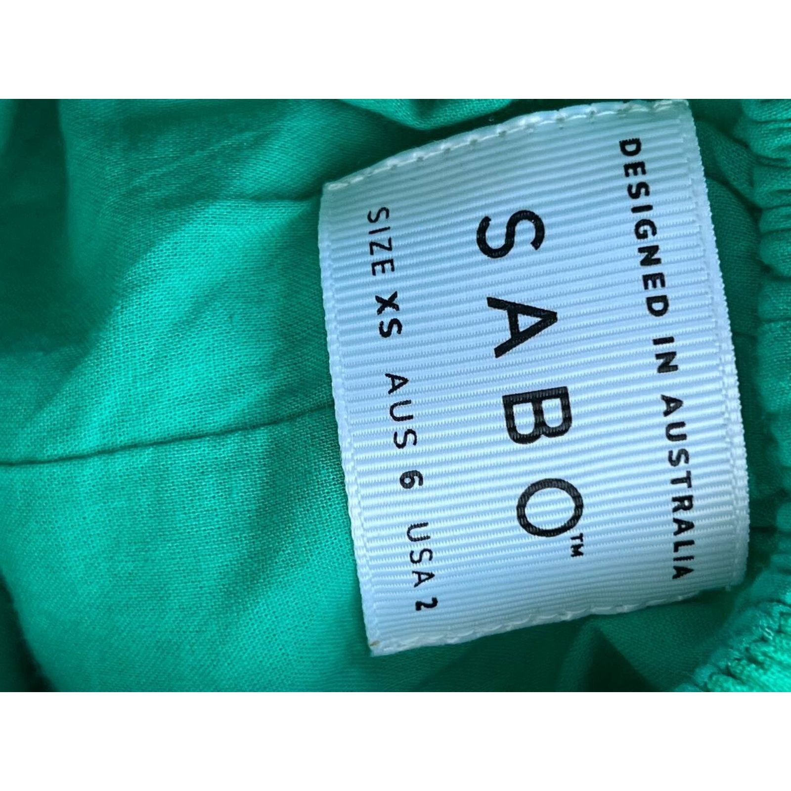 J.Sabatino SABO Women Neeli Green Size XS A000884 Size XS / US 0-2 / IT 36-38 - 6 Thumbnail