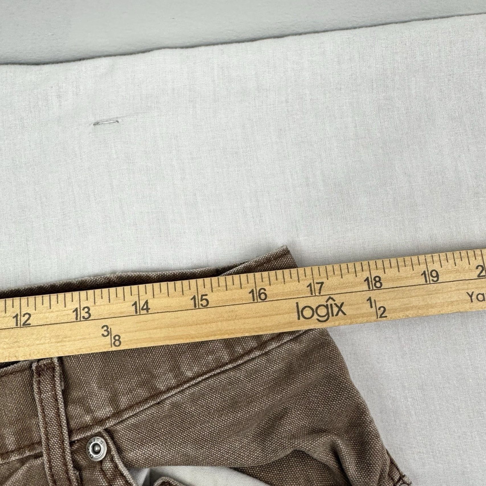 Dickies VINTAGE Dickies Pants Men's Canvas 36x30 Relaxed Fit Workwear Brown 1990s Punk Grunge Chino Shirt? Size US 36 / EU 52 - 7 Thumbnail