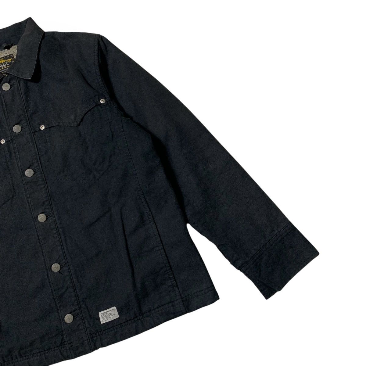 Wtaps Wtaps Blanket Canvas Jacket in Wool Black Japanese Brand Size US M / EU 48-50 / 2 - 4 Thumbnail
