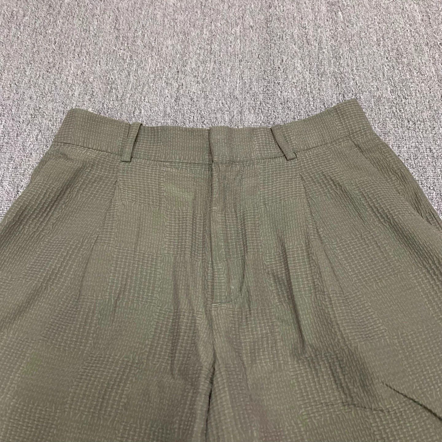 Louis Vuitton LV Green Silk Checkerboard Short 44 95 New Size US 28 / EU 44 - 6 Thumbnail