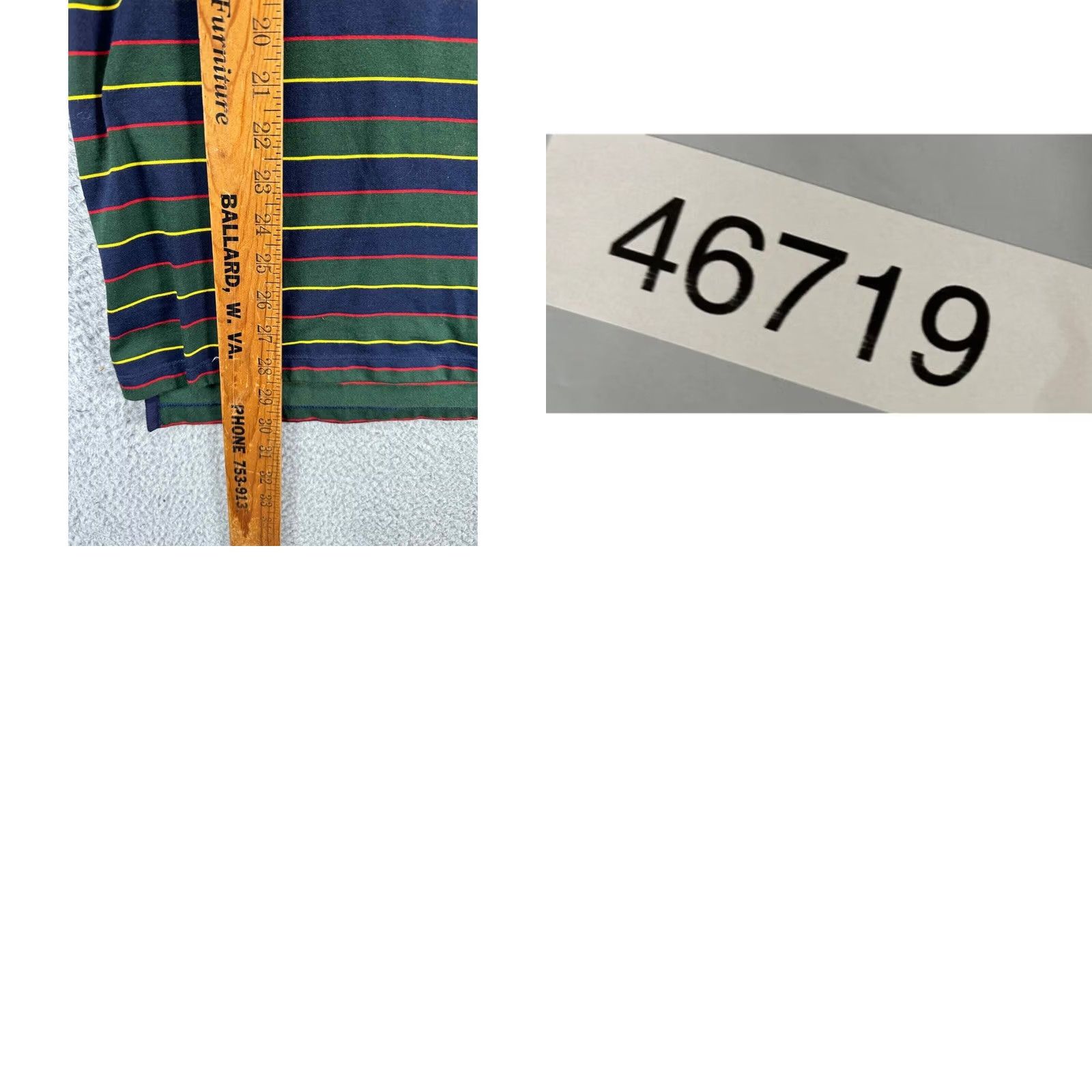 RLX Ralph Lauren RLX Ralph Lauren Golf Polo Shirt Mens Medium Green Striped Athletic Logo Rugby Shirt Size US M / EU 48-50 / 2 - 8 Thumbnail