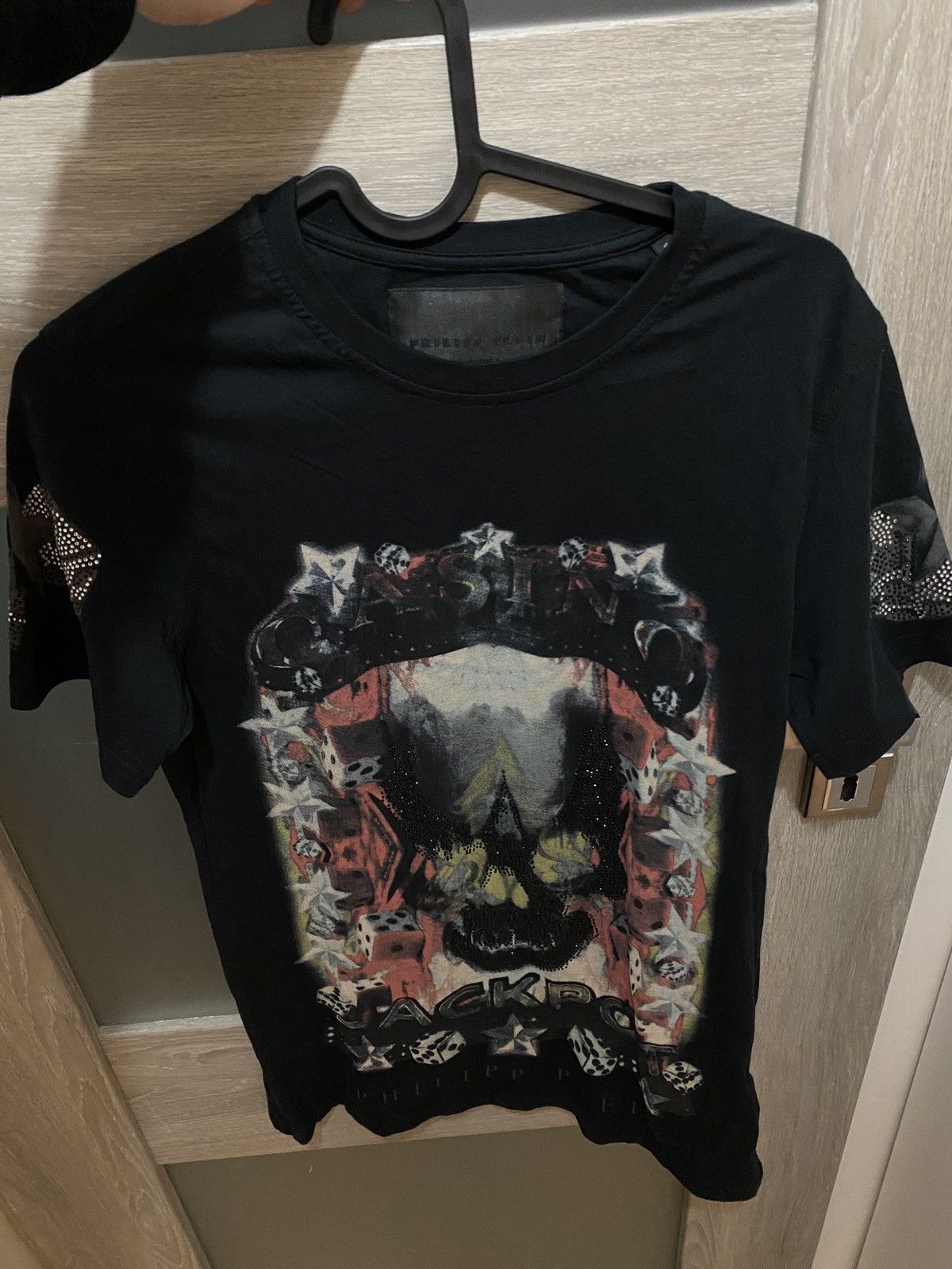 Philipp Plein Luxury casino philipp plein game gambling rare drip ceki tee Size US XS / EU 42 / 0 - 1 Thumbnail