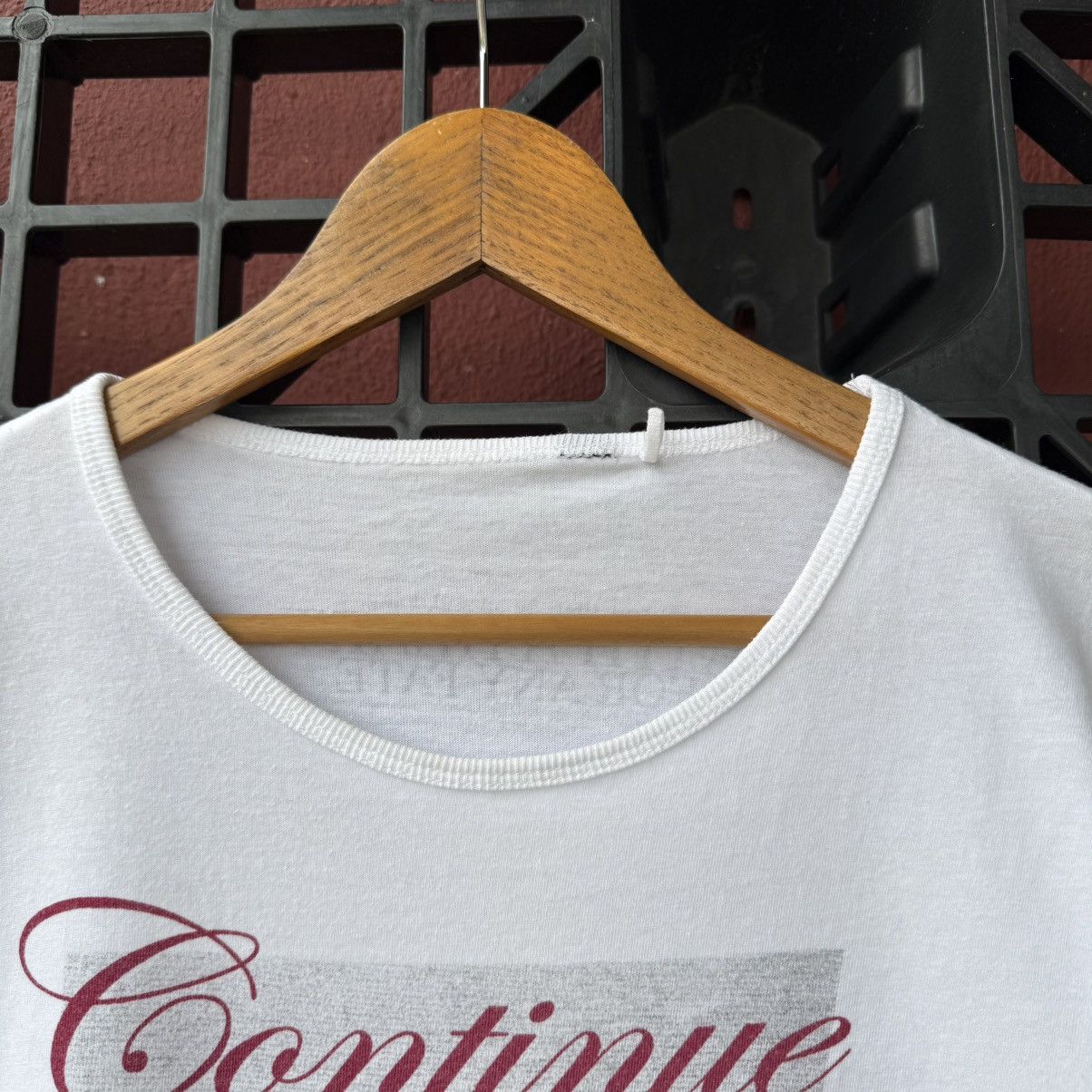 Japanese Brand Vintage Y2K Graphic Tee Continue Wording Nature Size M / US 6-8 / IT 42-44 - 8 Thumbnail