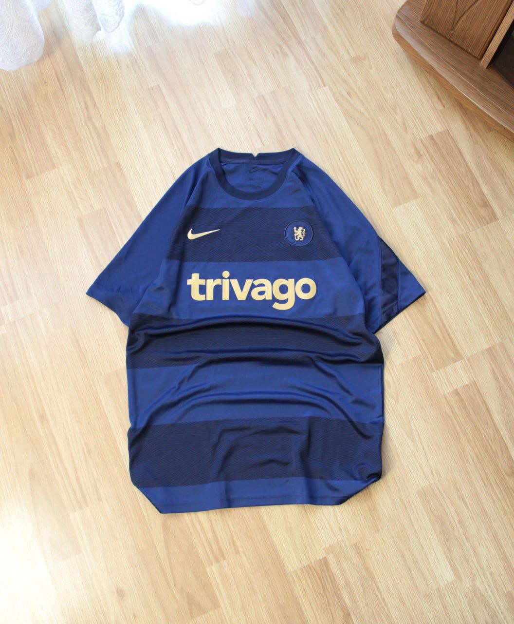 Chelsea Soccer × Nike × Vintage 🔥 Nike Chelsea FC Pre Match Soccer Football Club Jersey Size US M / EU 48-50 / 2 - 1 Thumbnail