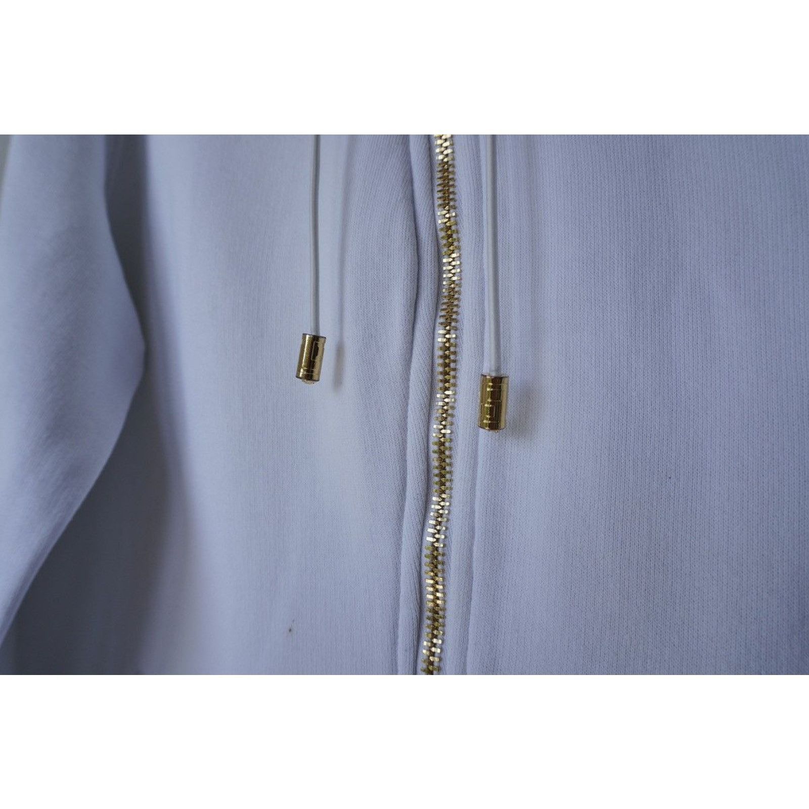 Versace Versace big gold medusa white zip hoodie Size US S / EU 44-46 / 1 - 6 Thumbnail