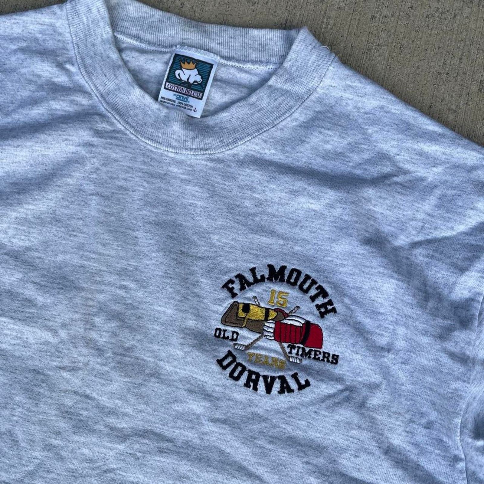 Anvil Ice Hockey Canada vs USA Old Timers 15 anniversary Anvil T Size US L / EU 52-54 / 3 - 5 Thumbnail