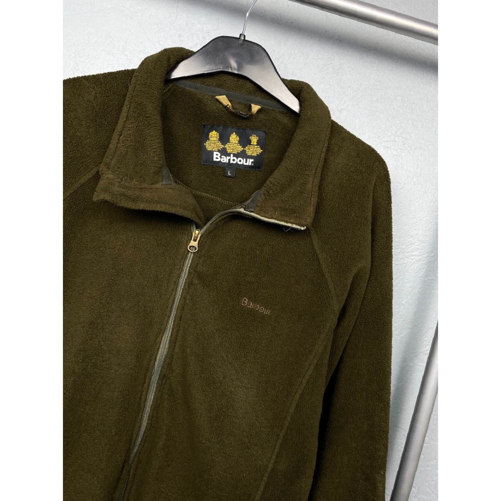 Barbour Barbour Cumberland Fleece Jacket Mens L Olive Barbour Cumberland Fleece Jacket Mens L Olive Size US L / EU 52-54 / 3 - 2 Thumbnail