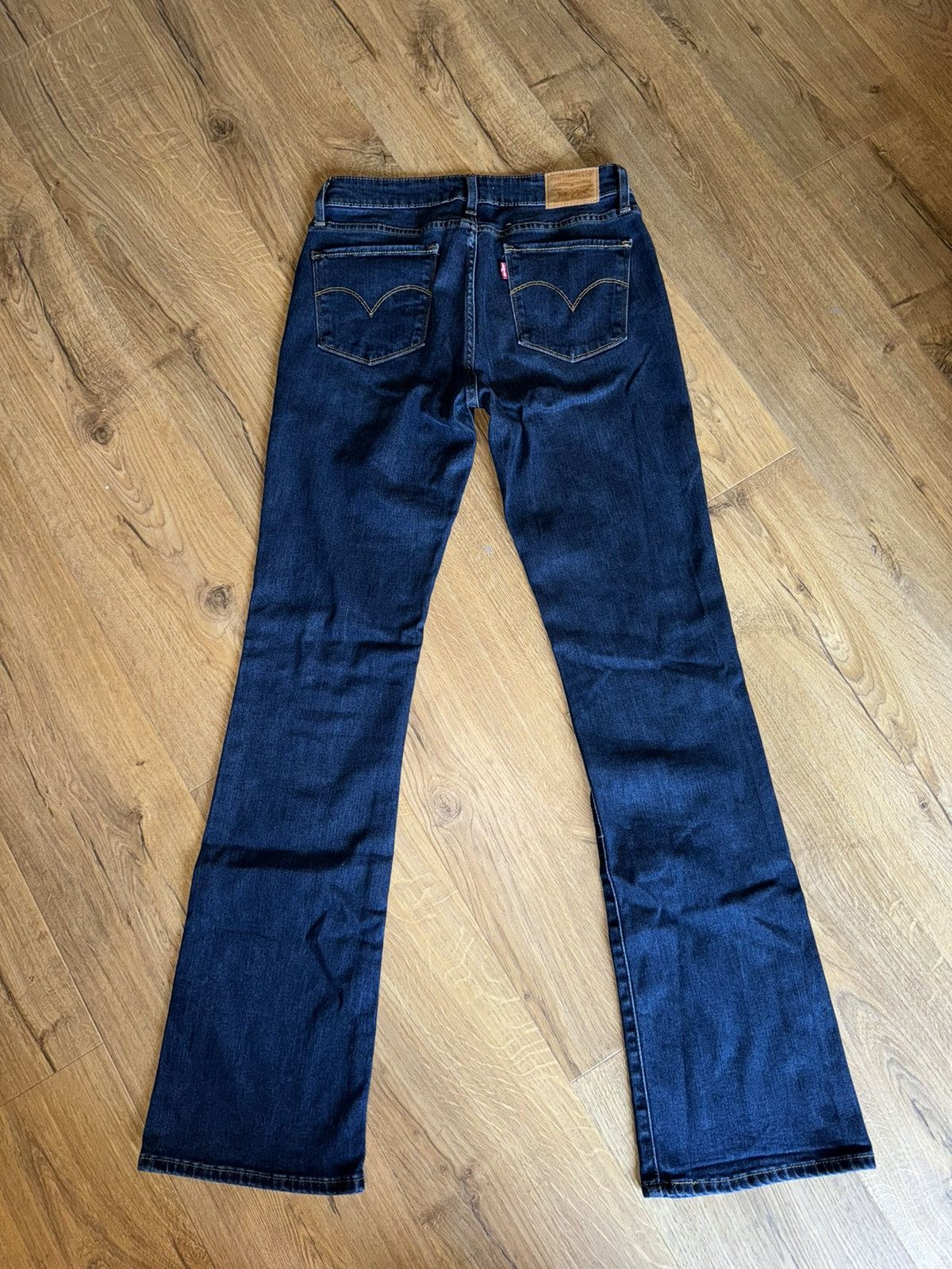 Levi's × Vintage Levi’s Navy Flared Jeans Size 29" - 1 Thumbnail