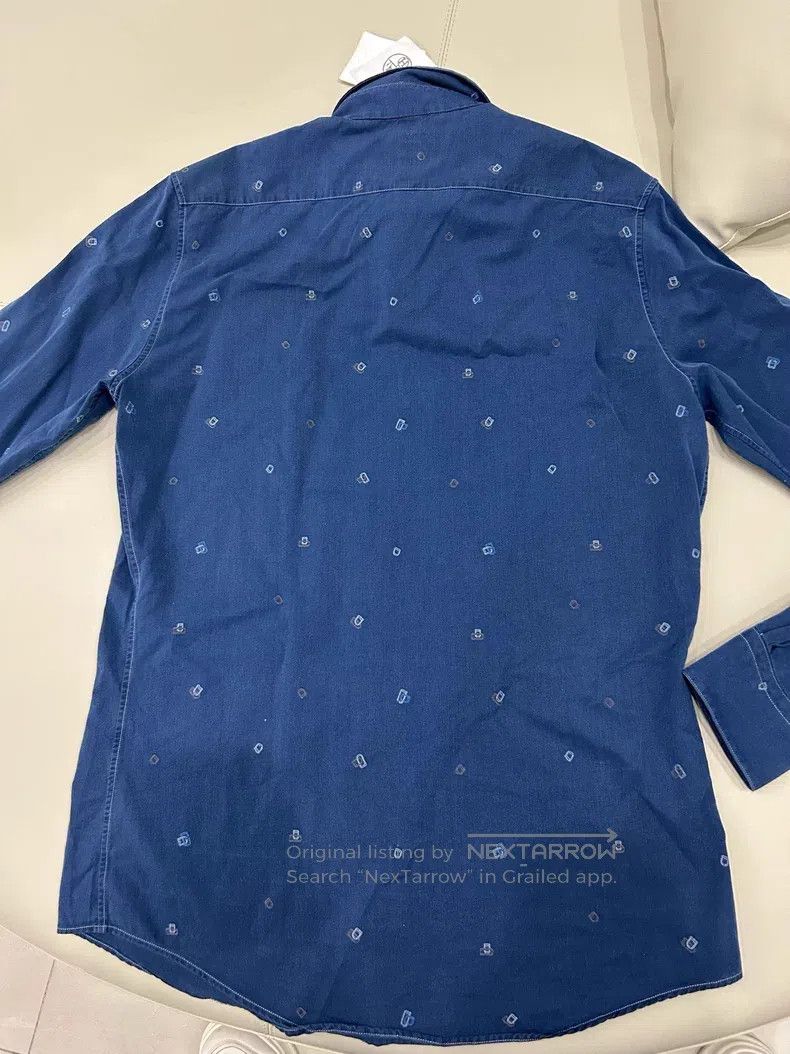 Hermes Hermes size 39 Unisex denim shirt Size US XS / EU 42 / 0 - 5 Thumbnail